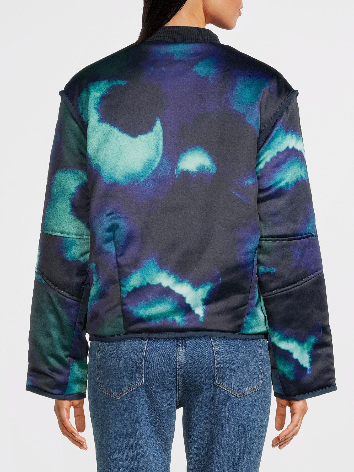 PS PAUL SMITH Reversible Quilt Jacket Blue Very