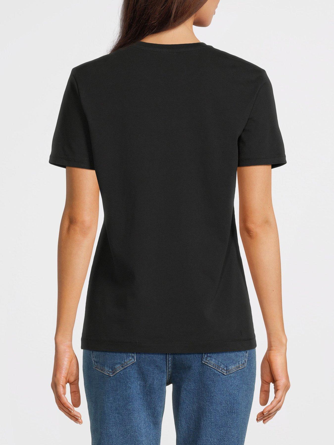 Image 2 of 5 of PS PAUL SMITH Happy Logo T-Shirt - Black