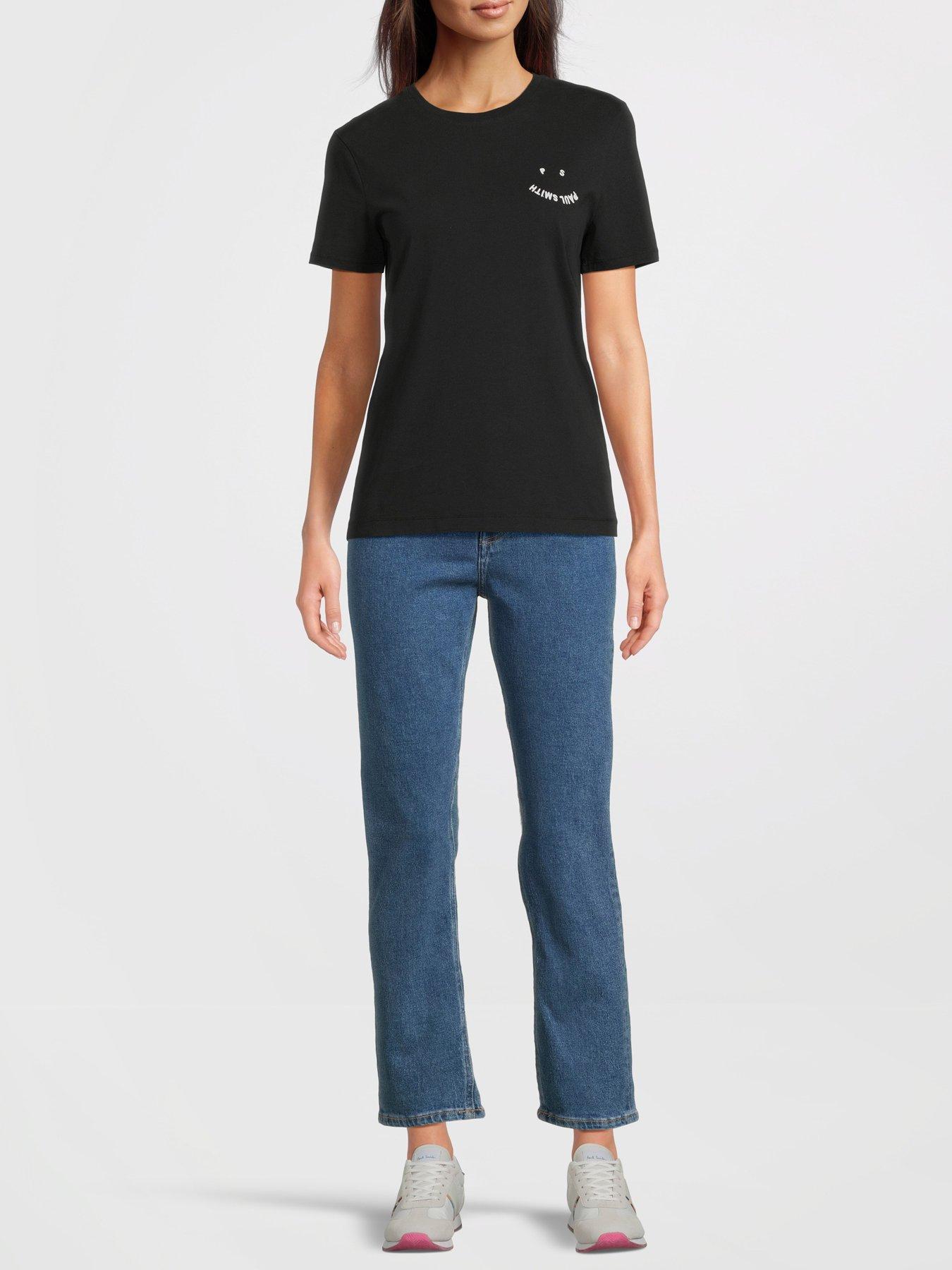 Image 3 of 5 of PS PAUL SMITH Happy Logo T-Shirt - Black