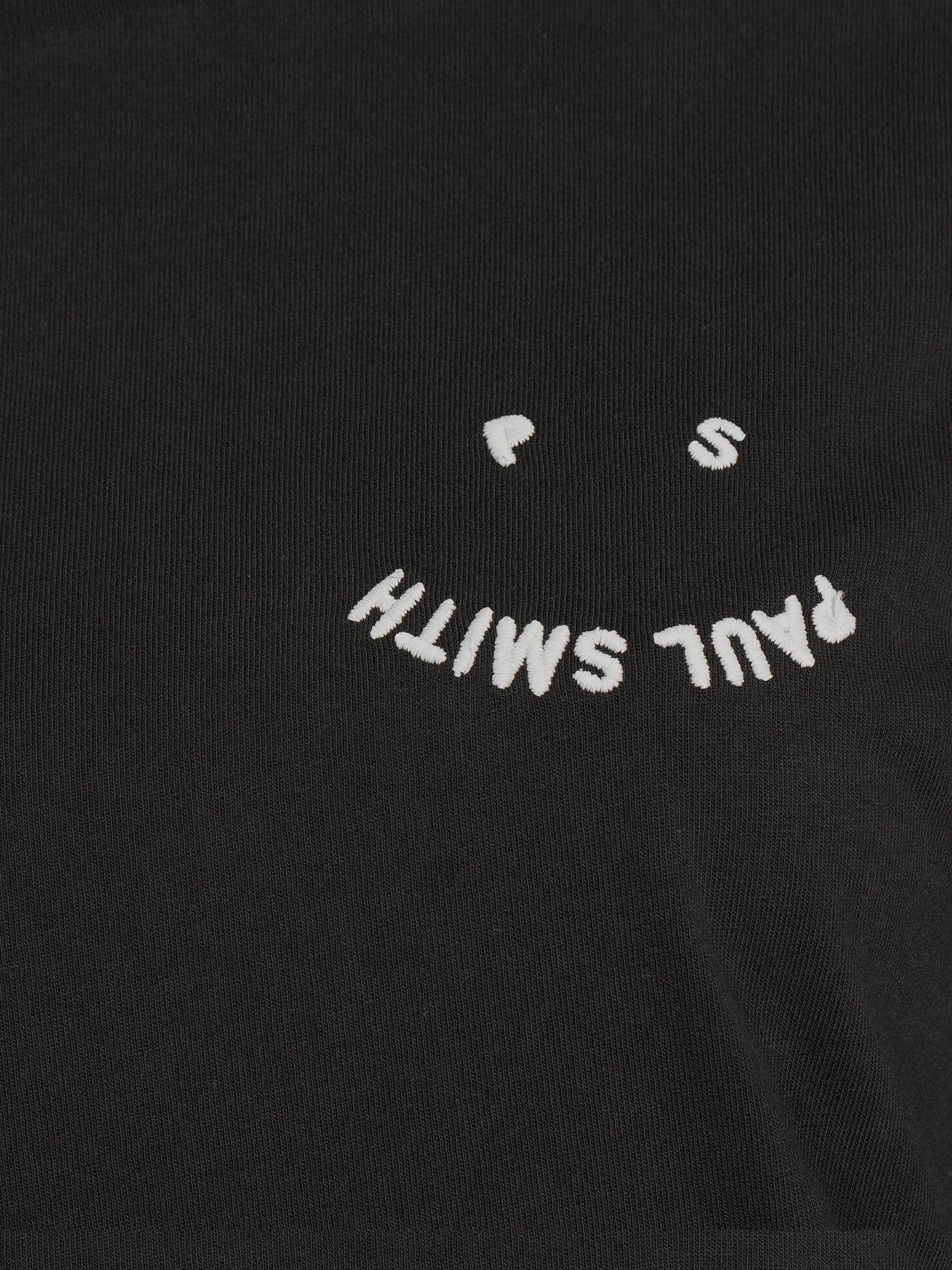 Image 4 of 5 of PS PAUL SMITH Happy Logo T-Shirt - Black