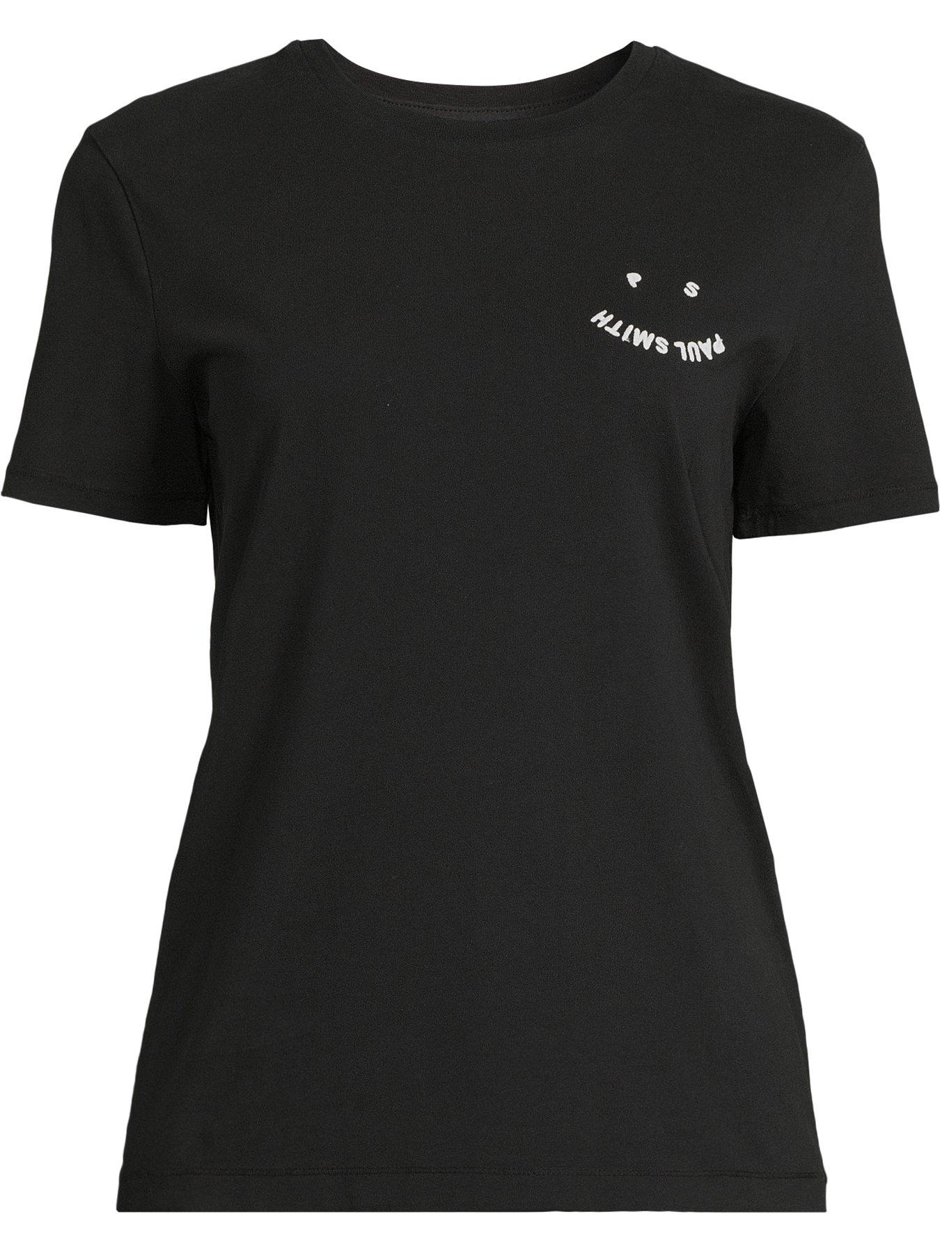 Image 5 of 5 of PS PAUL SMITH Happy Logo T-Shirt - Black