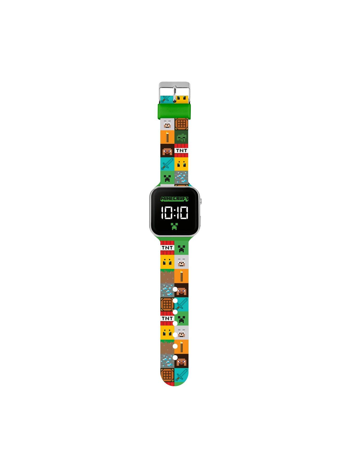 Image 2 of 4 of Minecraft Printed LED Watch