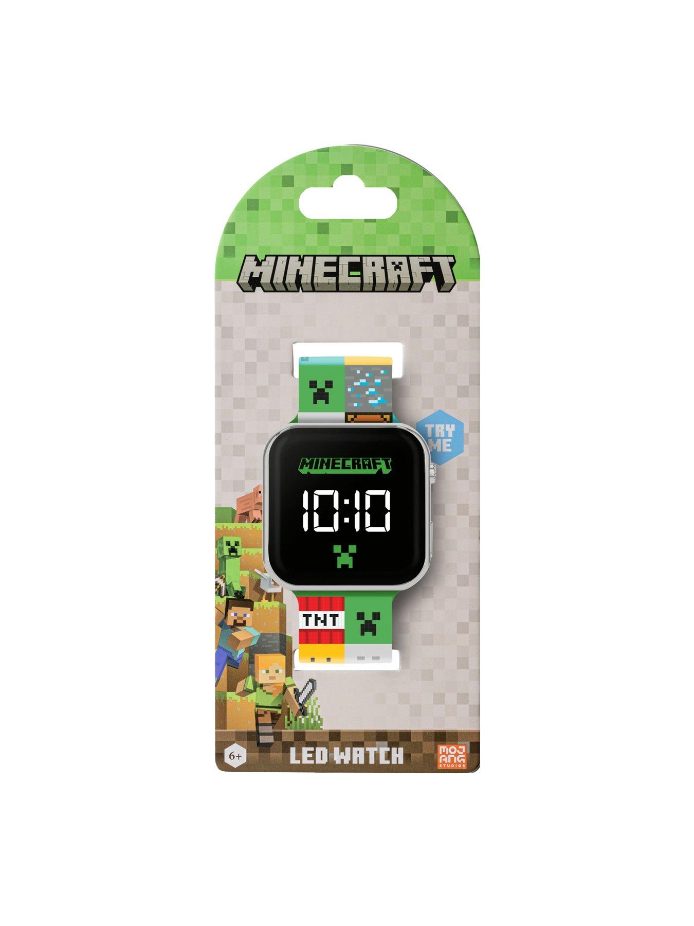 Image 3 of 4 of Minecraft Printed LED Watch