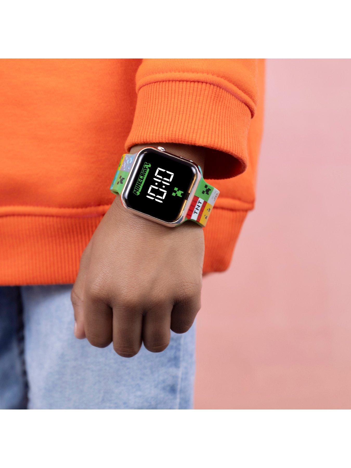 Image 4 of 4 of Minecraft Printed LED Watch