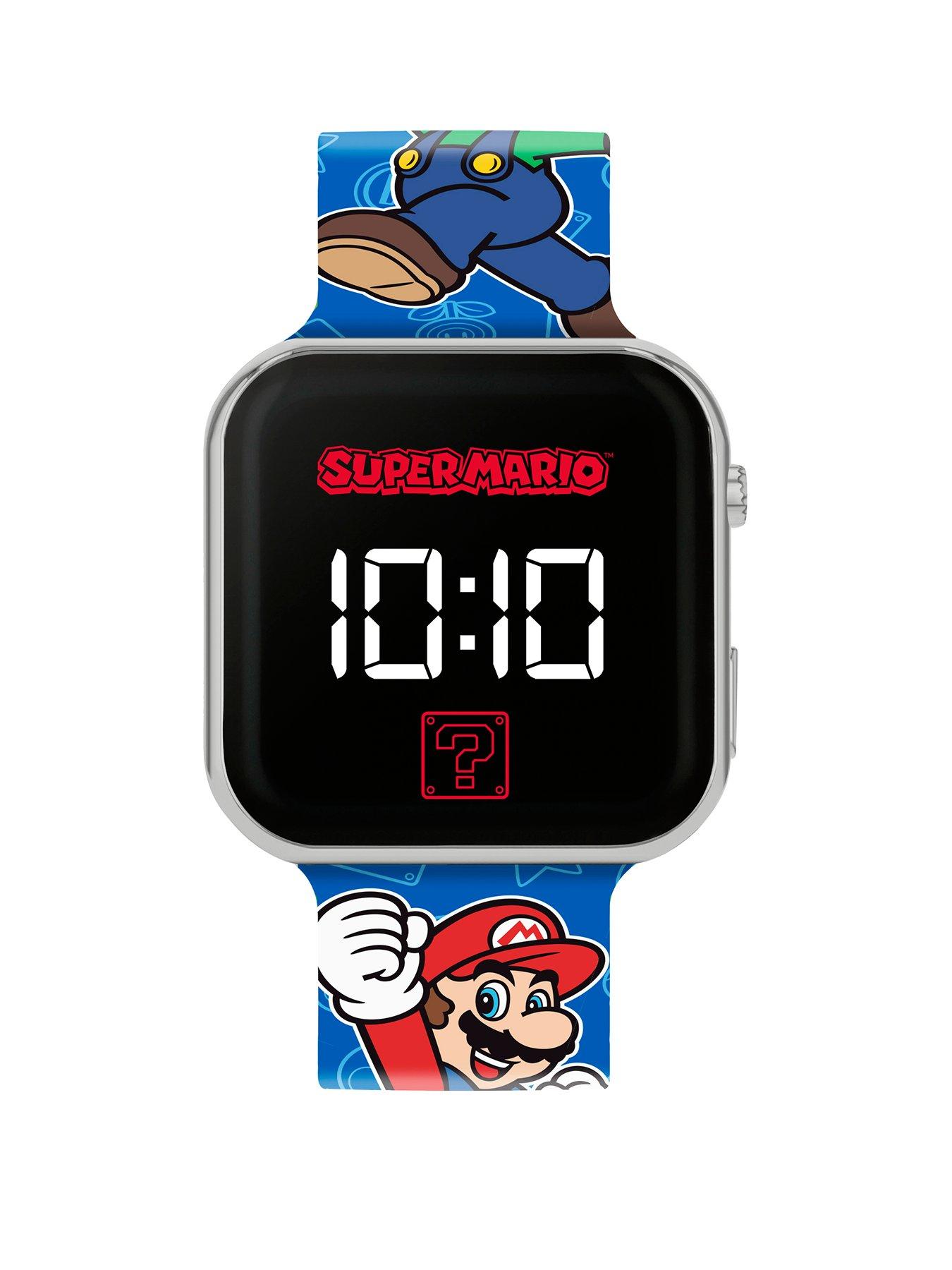 Image 1 of 3 of Super Mario Bros. Printed LED Watch