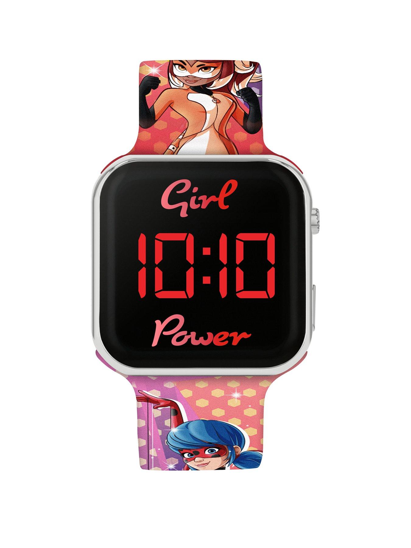 Disney Miraculous Ladybug LED Strap Watch