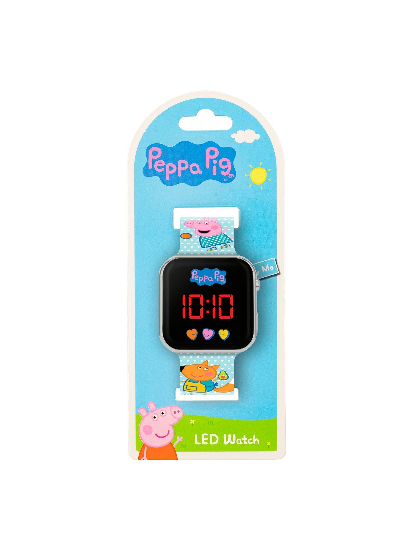 Hasbro Peppa Pig LED Strap Watch | Very.co.uk