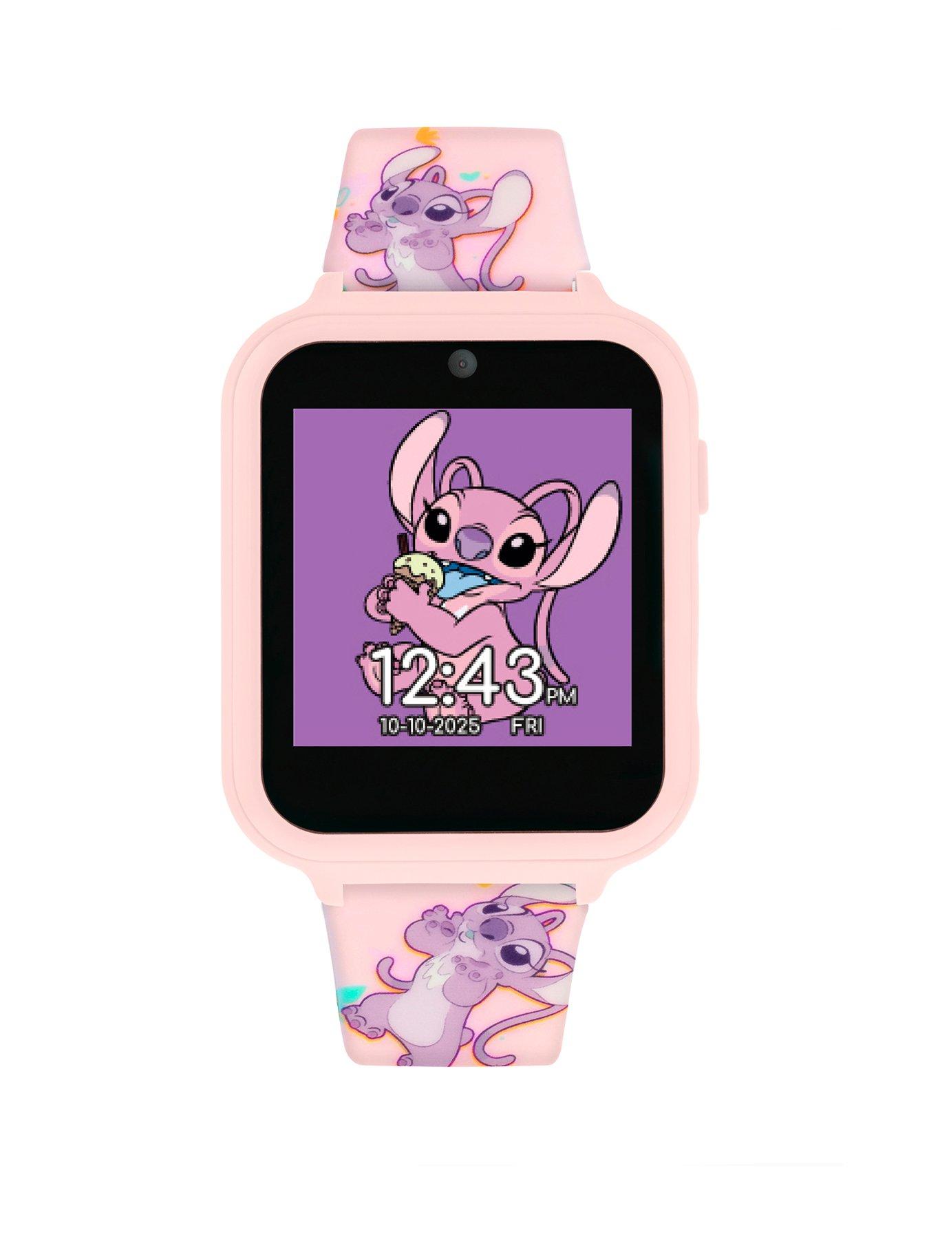 Product photograph of Disney Lilo Amp Stitch Angel Interactive Watch from very.co.uk