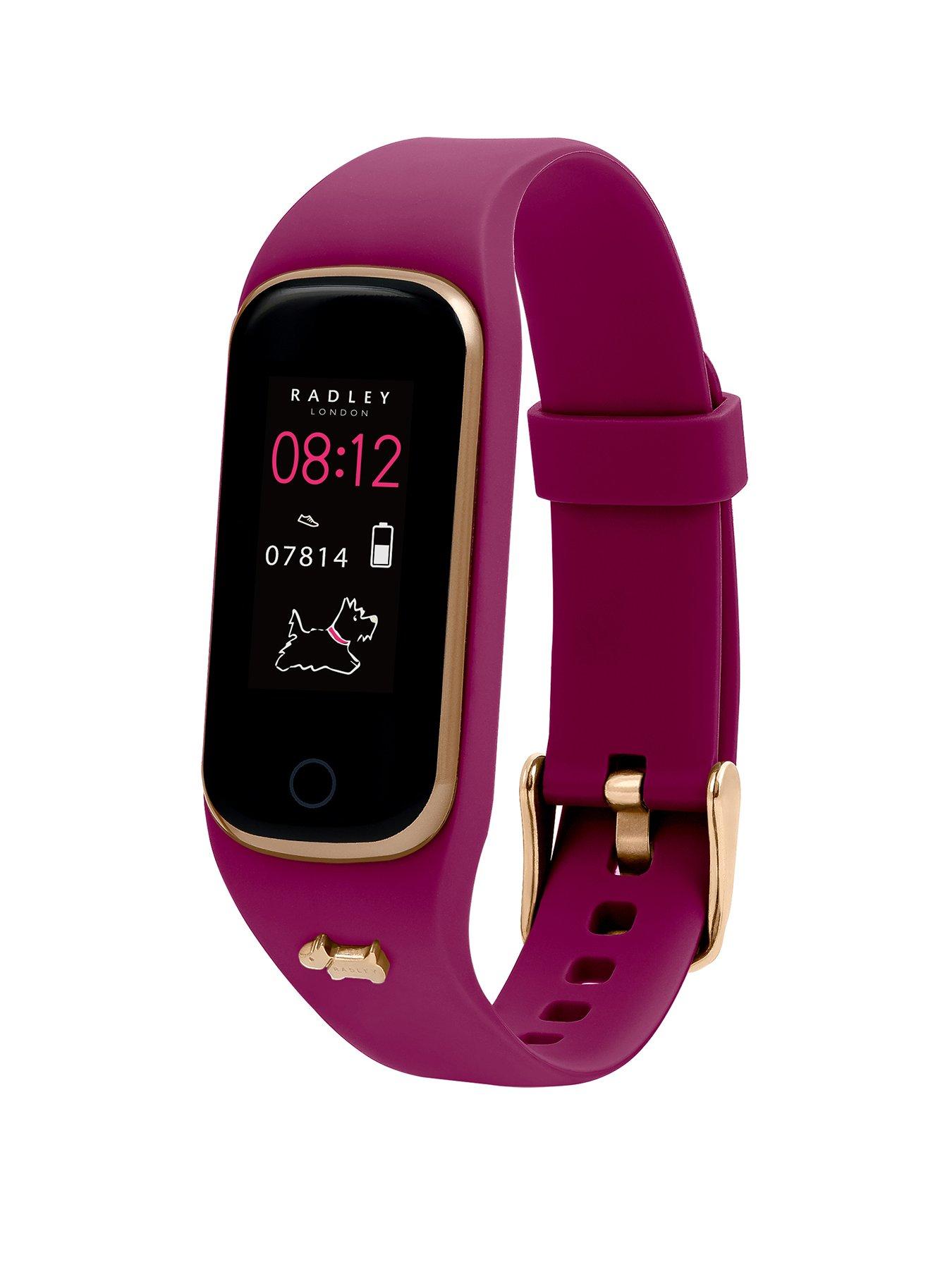 Product photograph of Radley Ladies Series 8 Casis Silicone Strap Smart Watch from very.co.uk