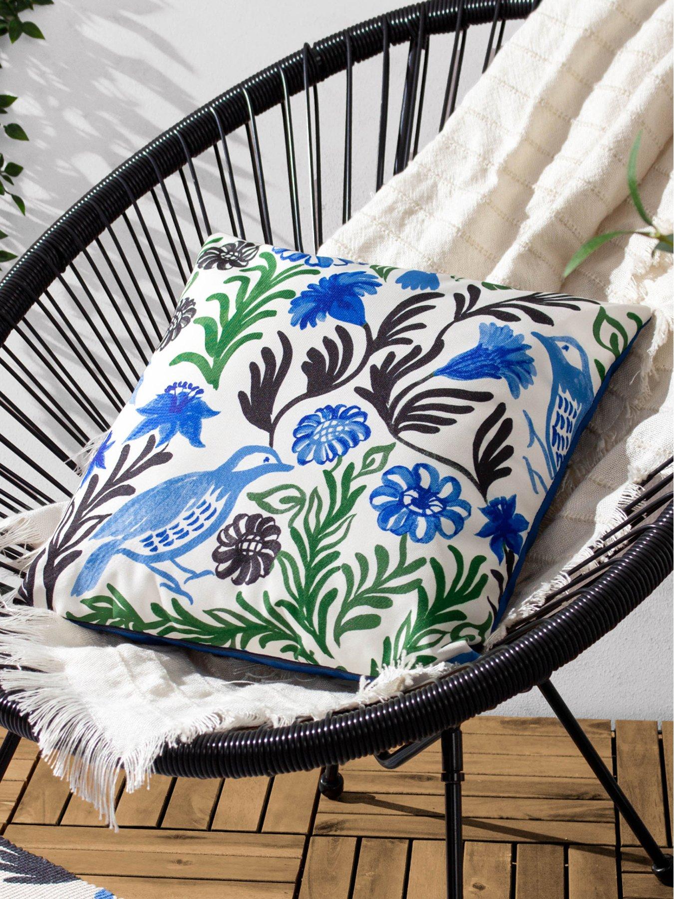 Product photograph of Furn Aljento Indoor Outdoor Cushion from very.co.uk