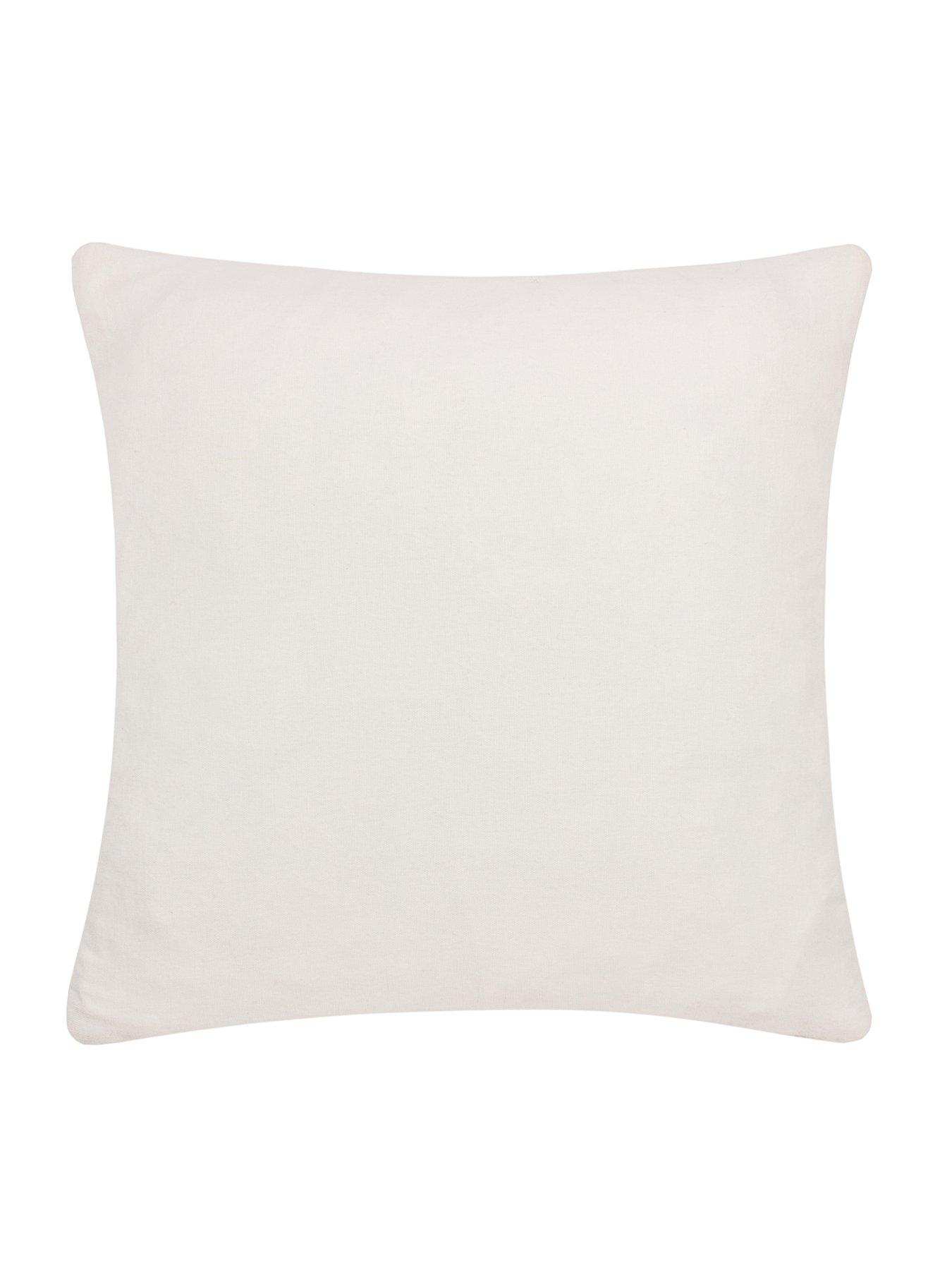 Image 3 of 7 of HOEM Almo 50x50 Polyester Cushion Ecru