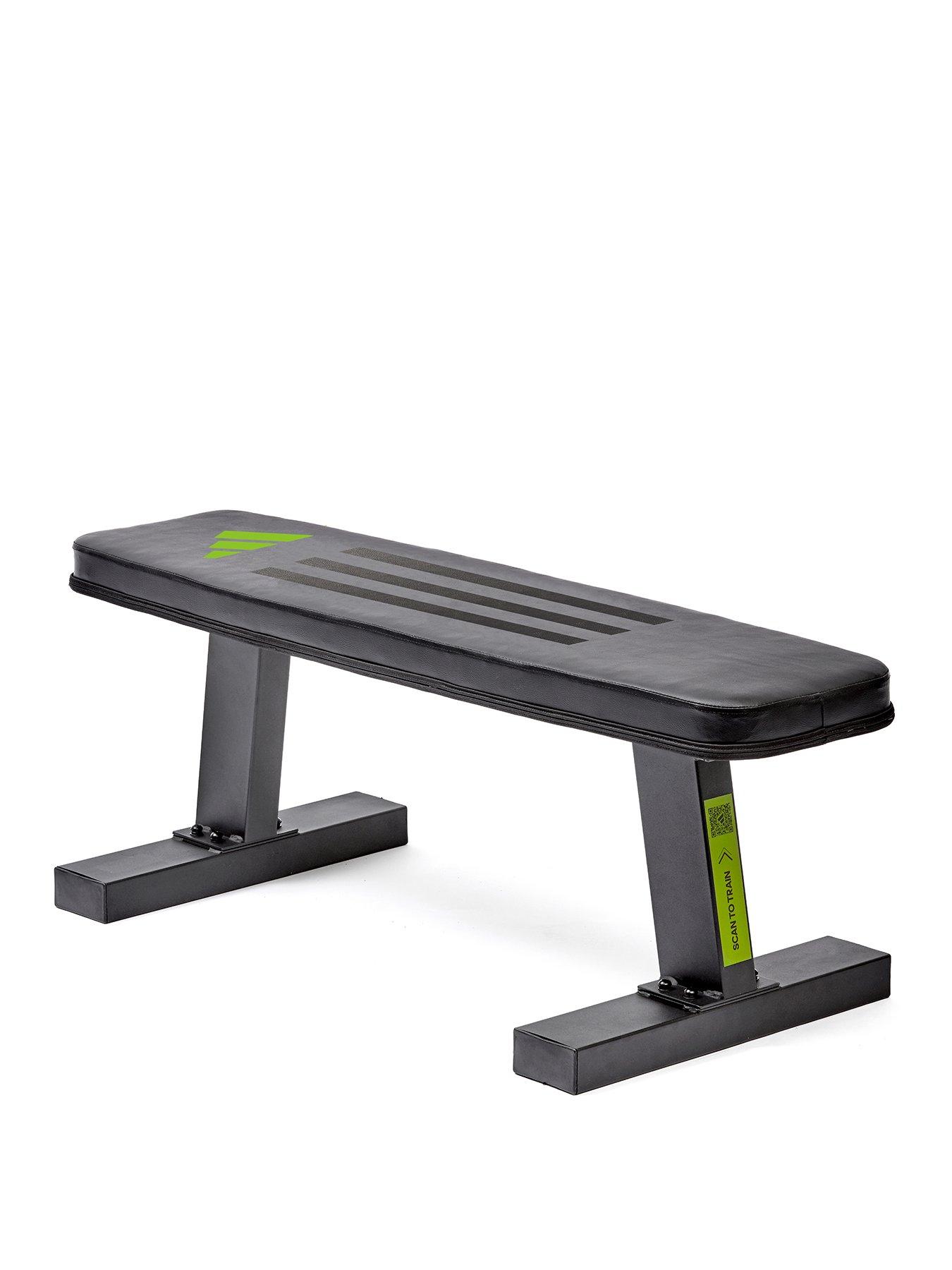 Image 1 of 8 of adidas Performance Flat Bench - Black