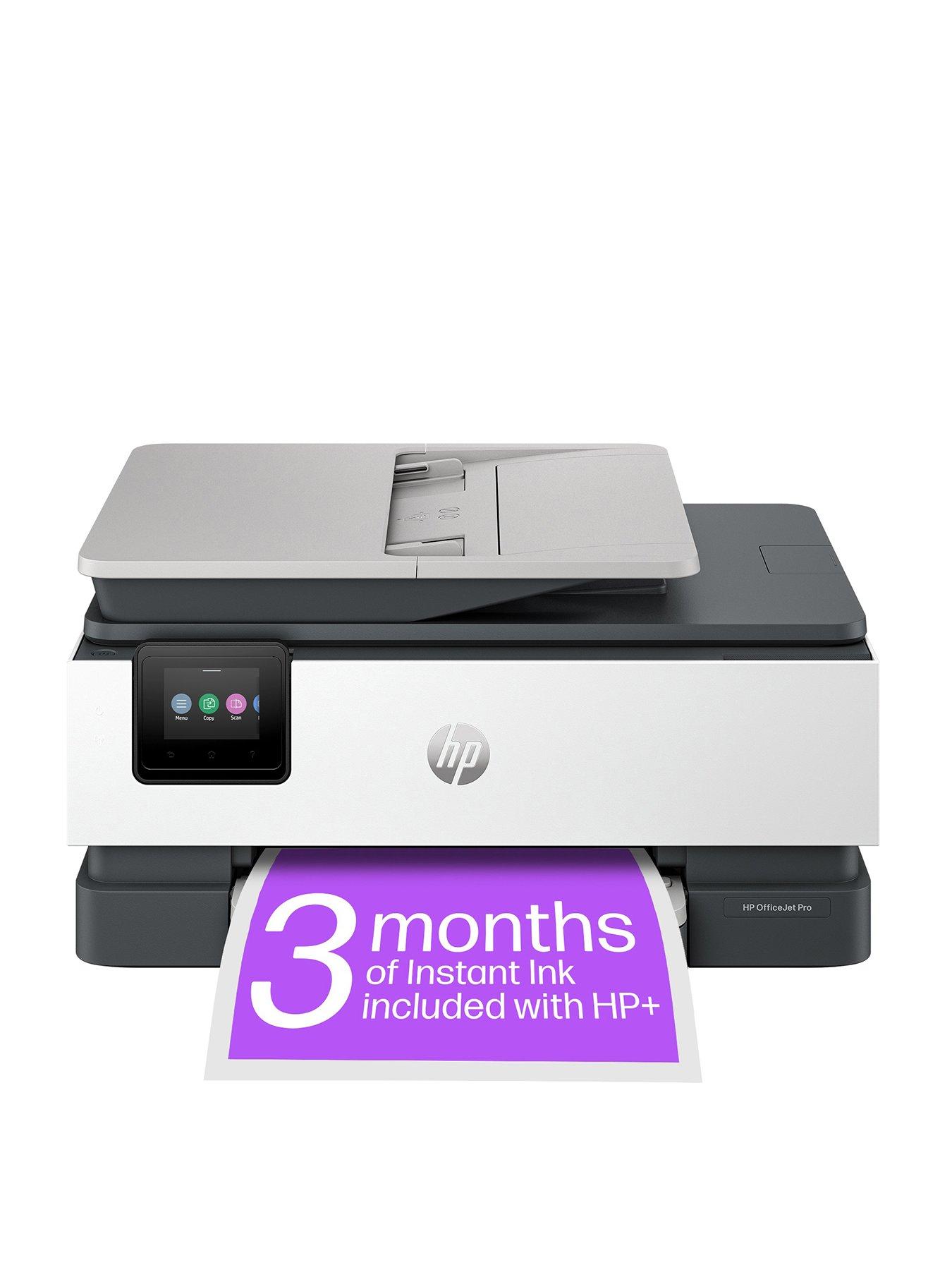 Hp Officejet Pro 8122E All-In-One Wireless Colour Printer With 3 Months Of Instant Ink Included With Hp+
