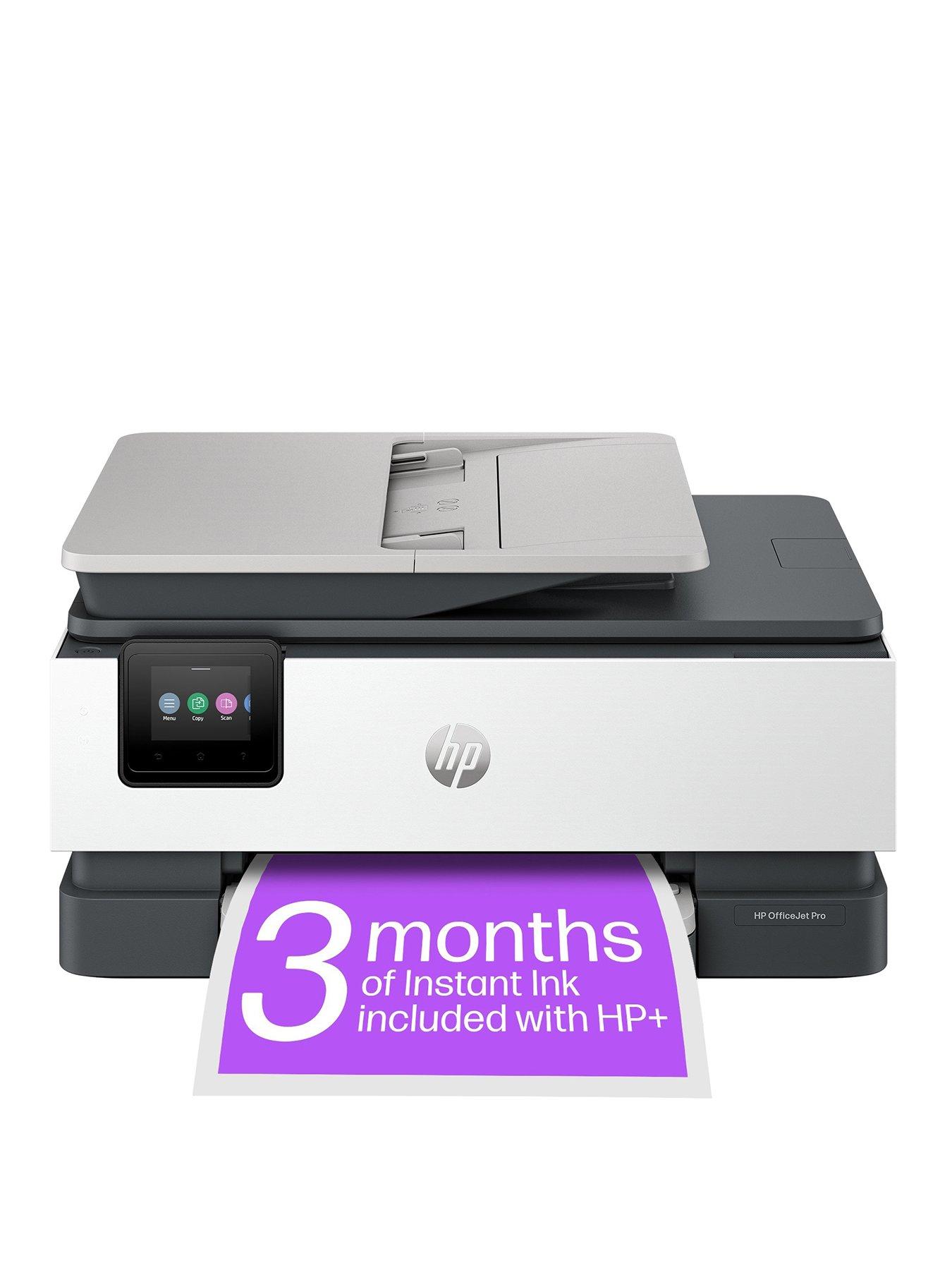 Hp Officejet Pro 8132E All-In-One Wireless Colour Printer With 3 Months Of Instant Ink Included With Hp+