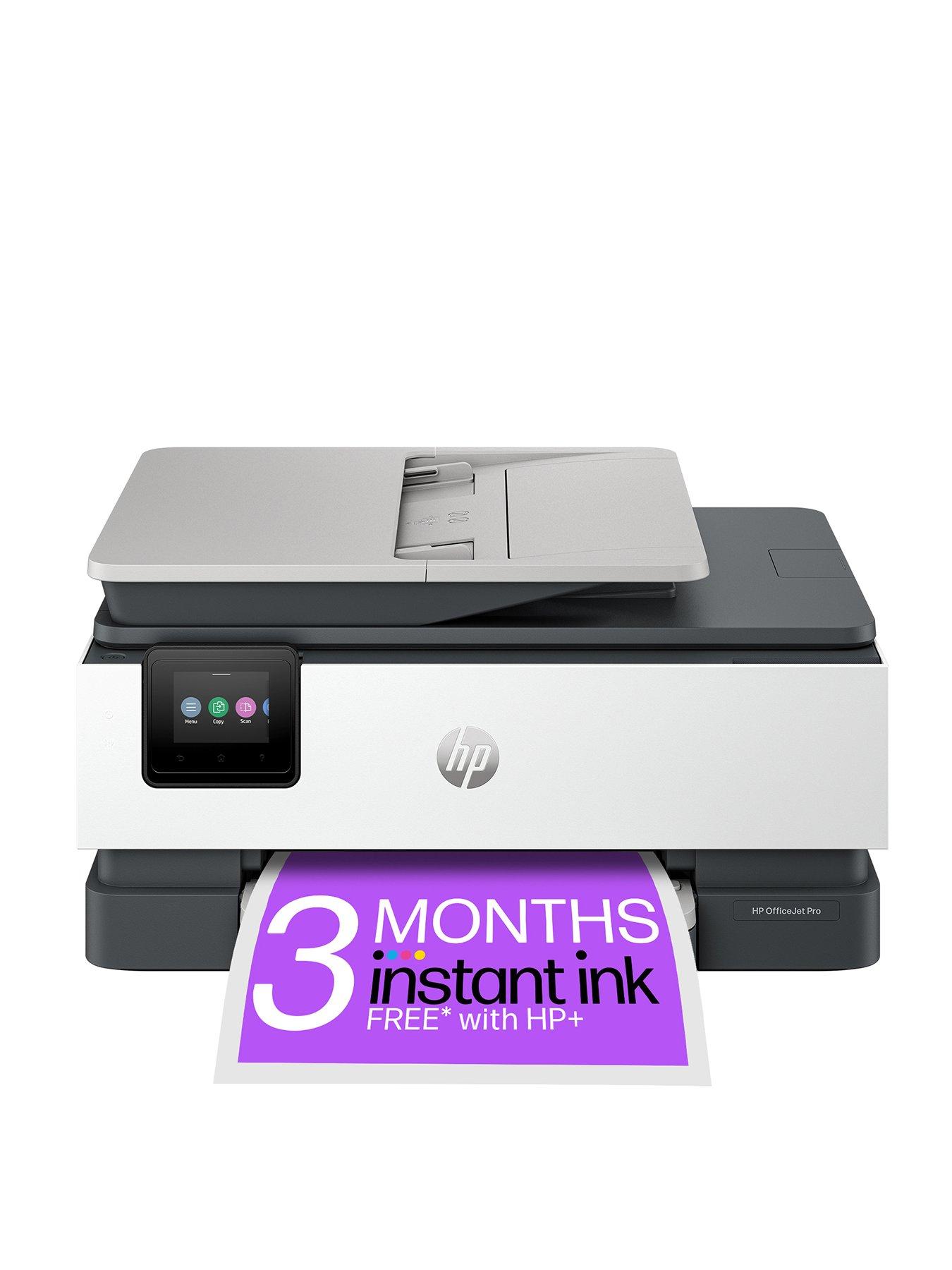 Hp Officejet Pro 8132E All-In-One Wireless Colour Printer With 3 Months Of Instant Ink Included With Hp+