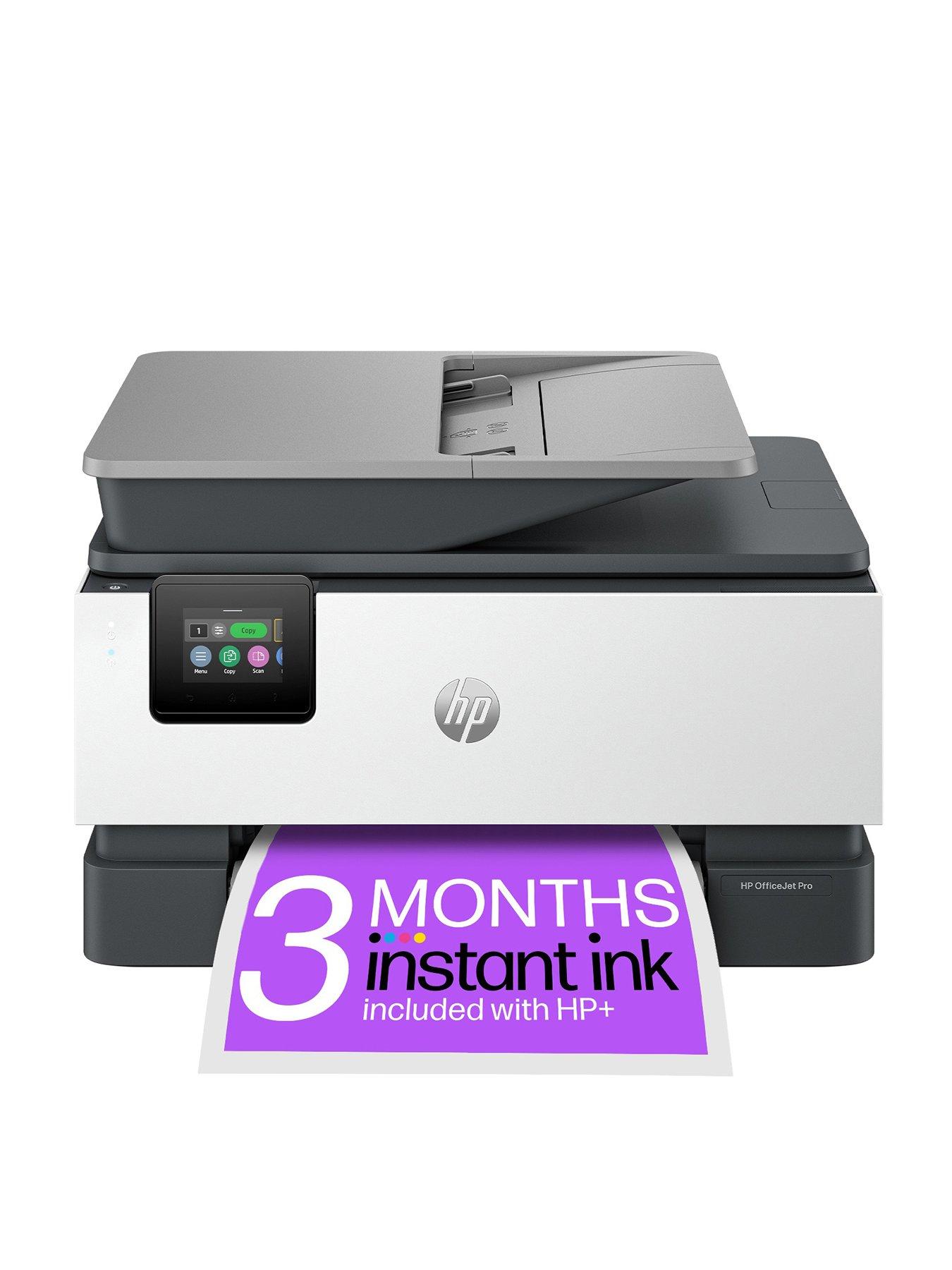 HP OfficeJet Pro 9120 All-in-One Wireless Colour Printer with 3 months of Instant Ink Included with HP+
