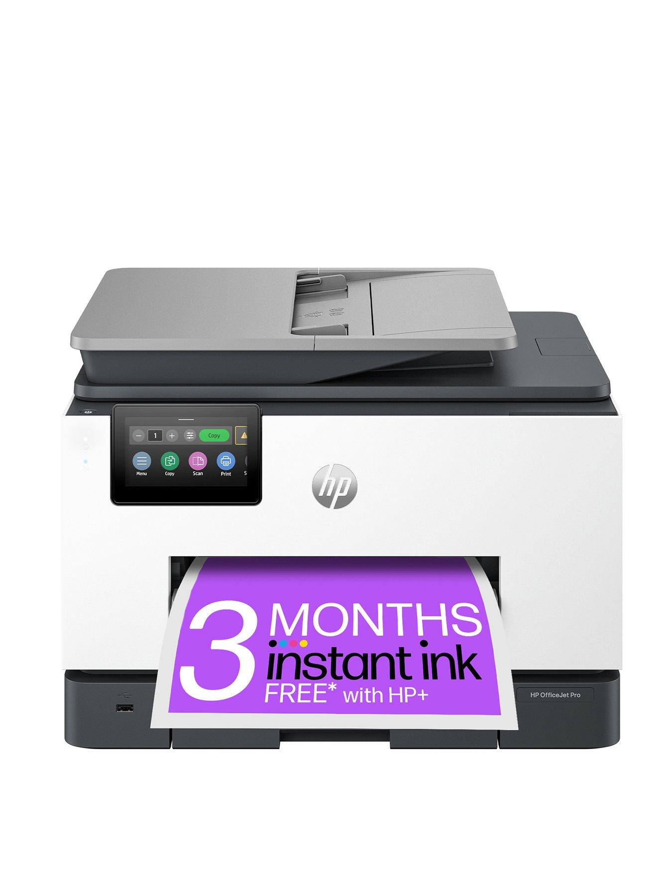 Image 1 of 8 of HP OfficeJet Pro 9132e All-in-One Wireless Colour Printer with Fax and 3 months of Instant Ink Included with HP+
