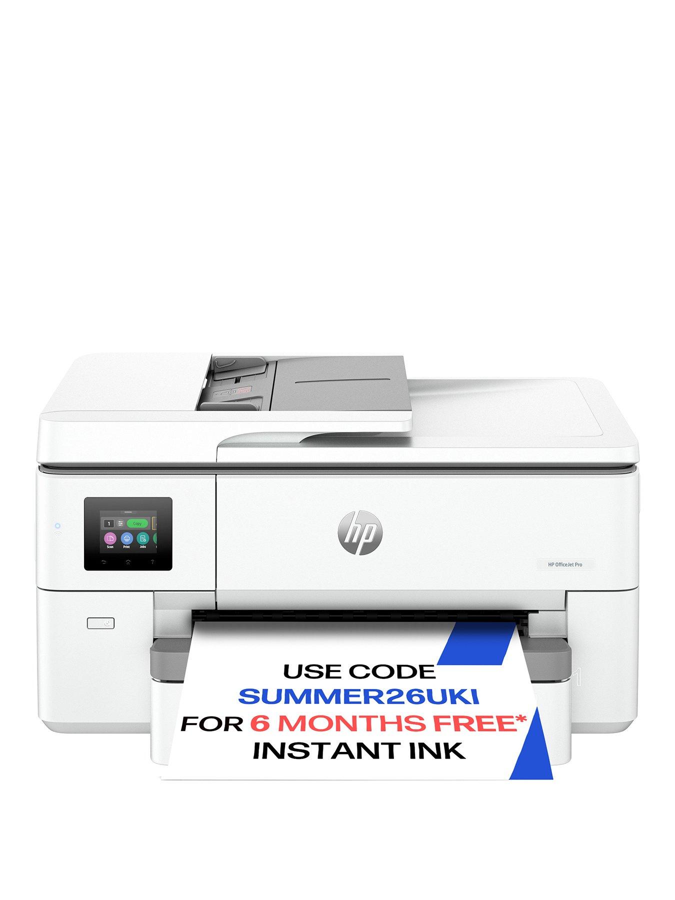 HP OfficeJet Pro 9720e A3 All-in-One Wireless Colour Printer with 3 months of Instant Ink Included with HP+