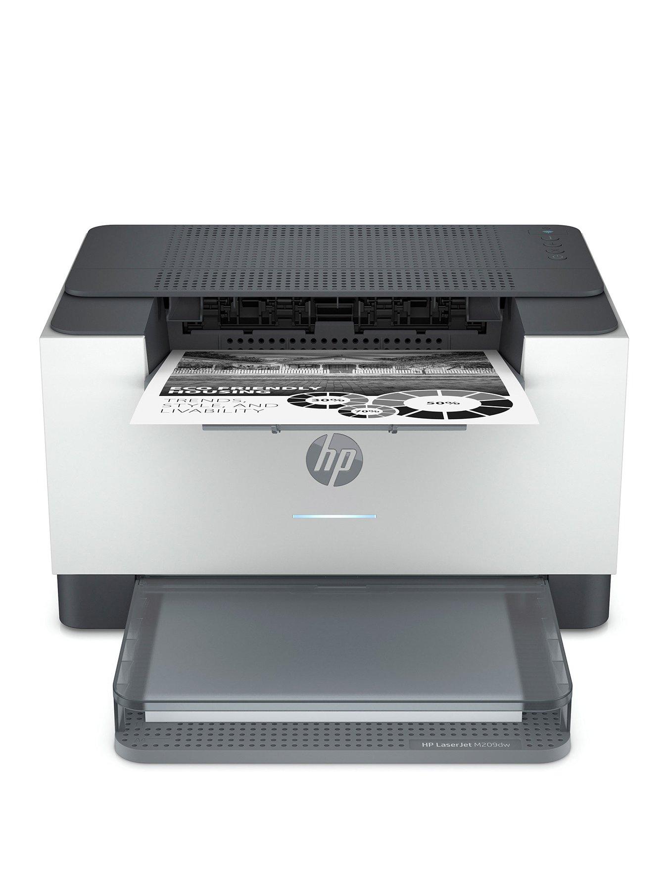 Hp Laserjet M209Dw Black  White Wireless Printer