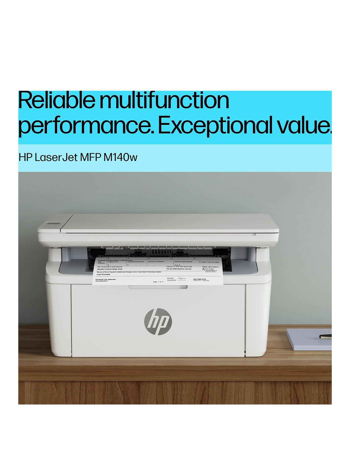 HP LaserJet MFP M140W Wireless Multifunction Mono Printer | Very.co.uk