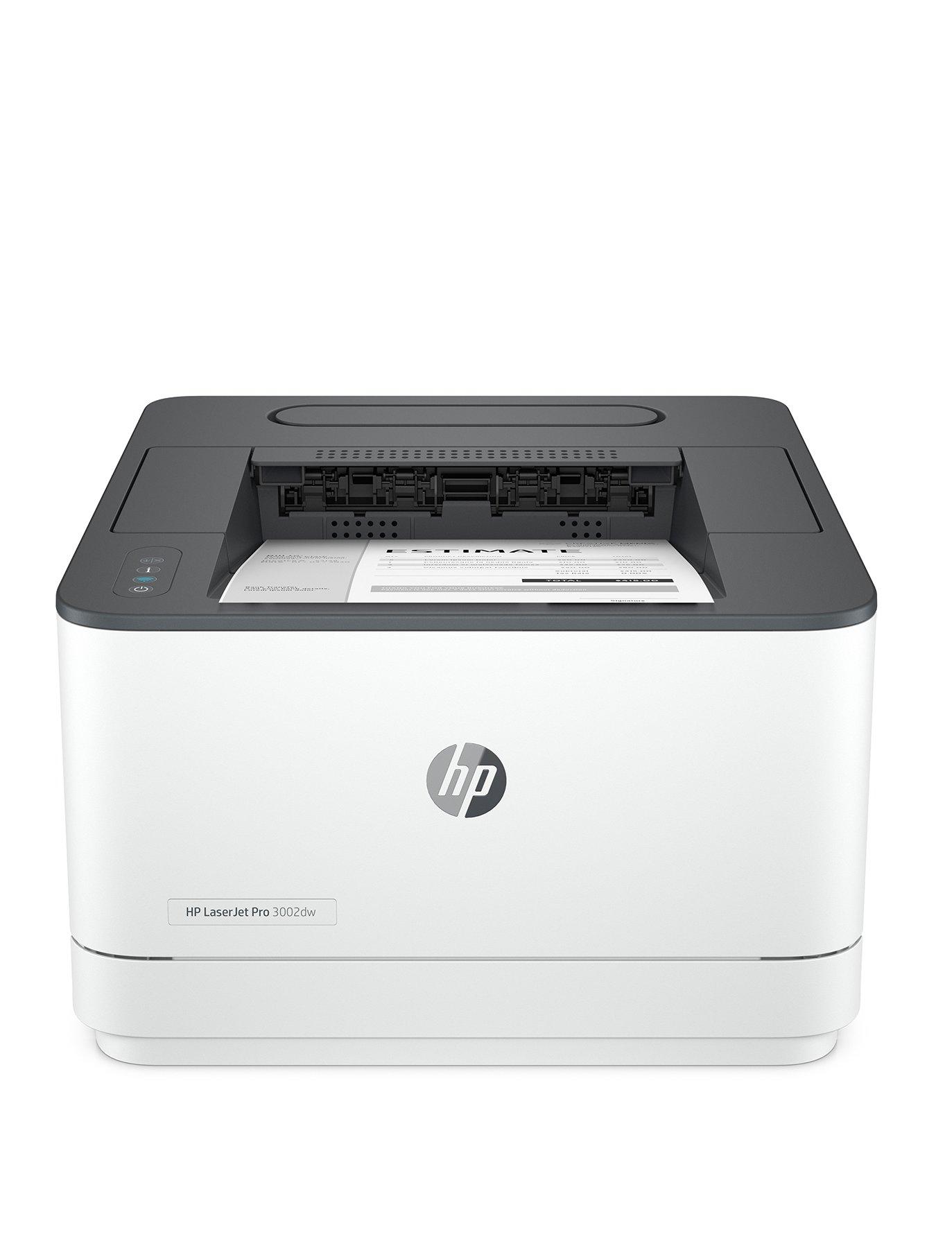 Hp Laserjet Pro 3002Dw Black  White Wireless Printer