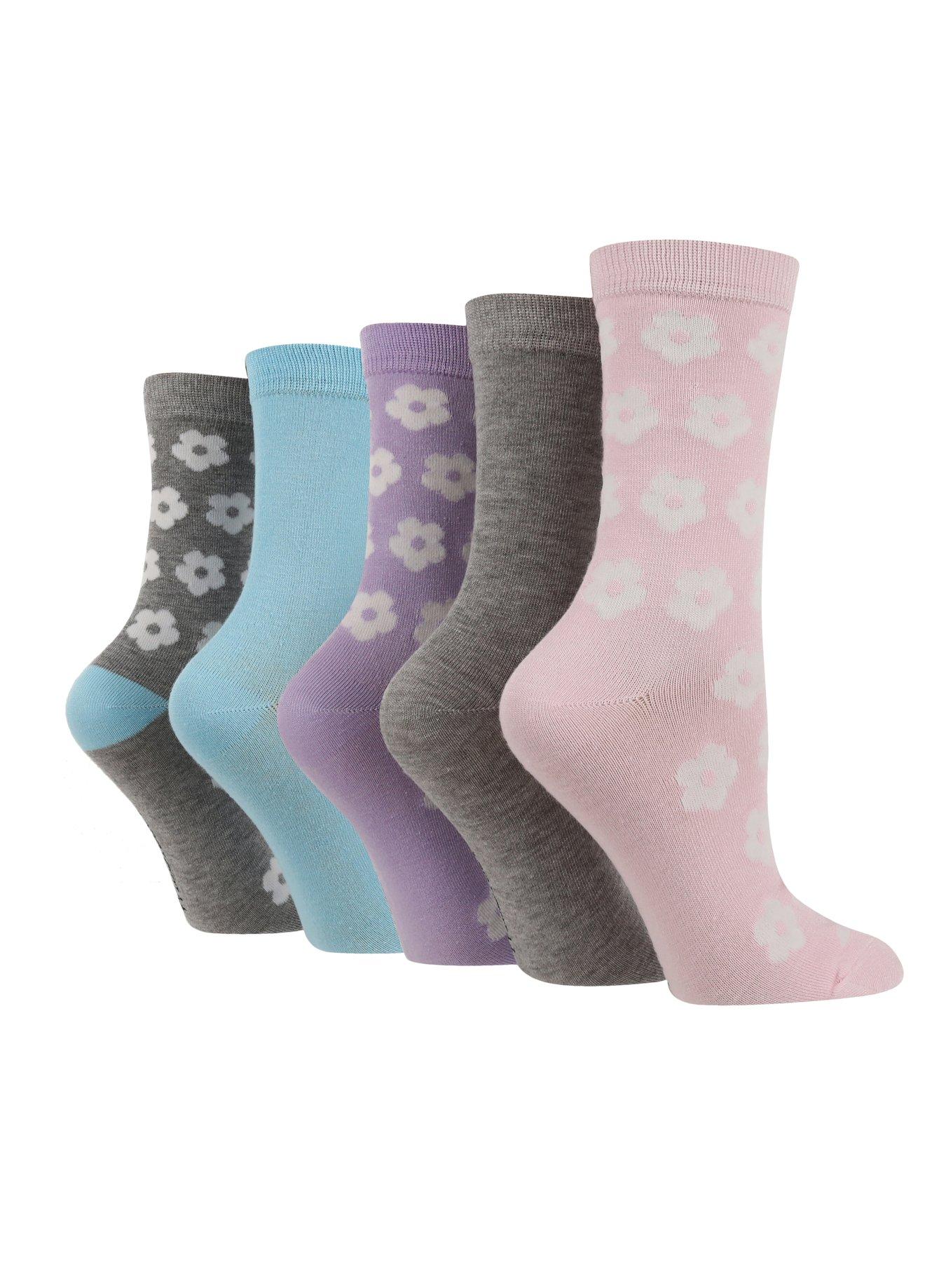 wild-feet-5-pack-floral-jacquard-socks-pinkgreylilacblue-mix