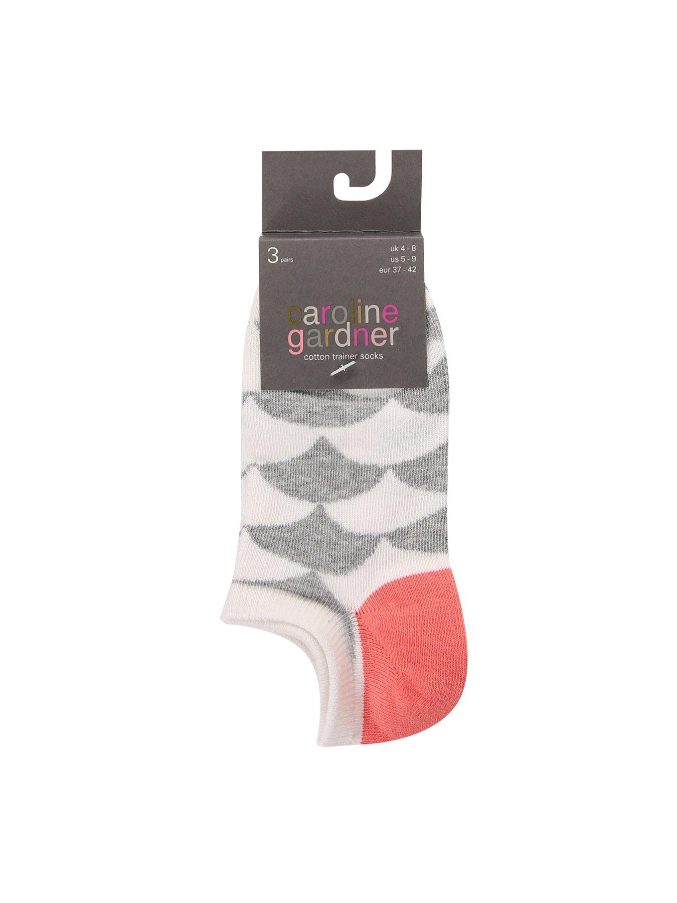 Primark Pastel Trainer Socks Pairs Girls Unicorn Sparkly White