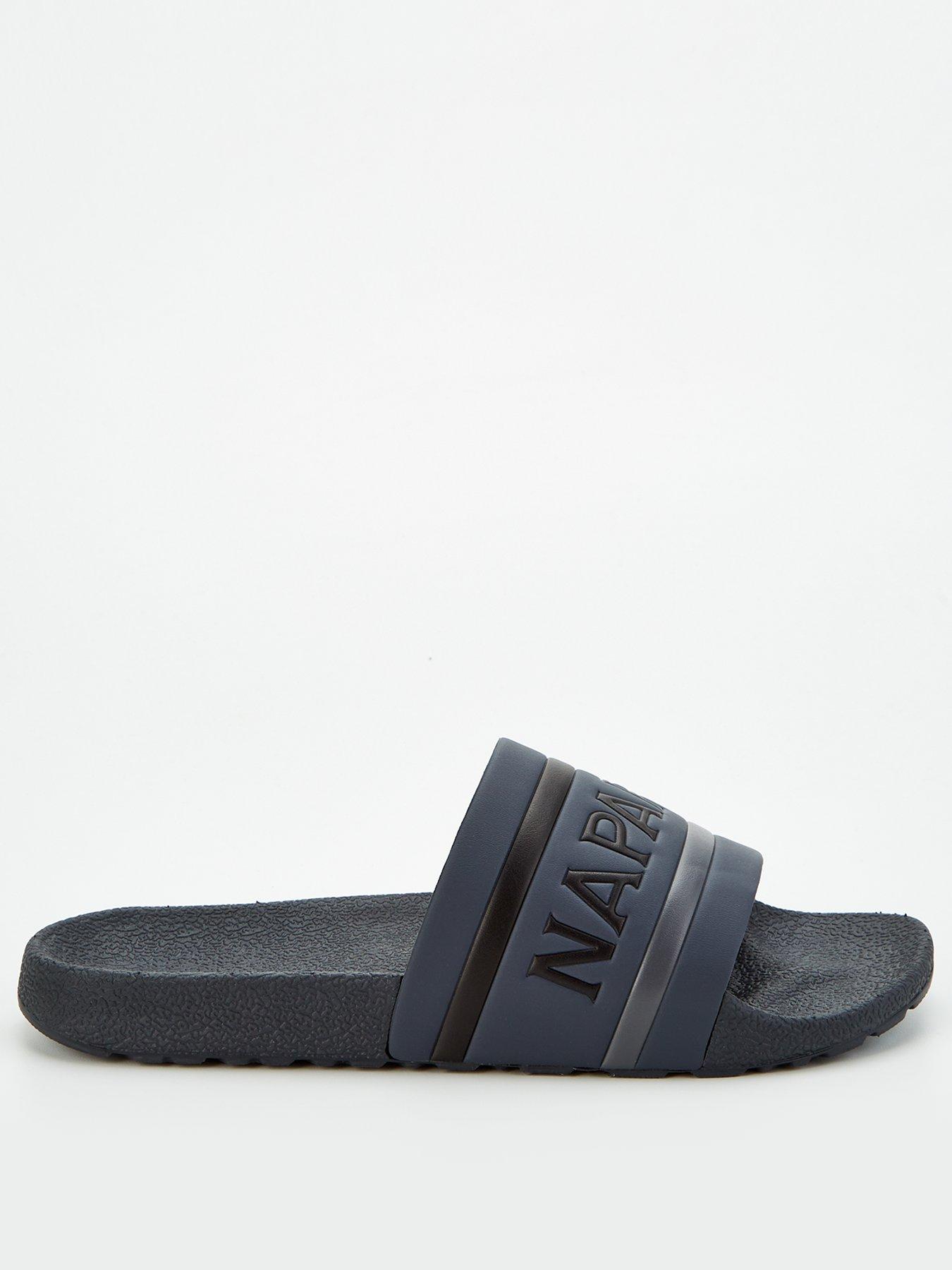 NAPAPIJRI Mens Stream Sliders - Black | Very