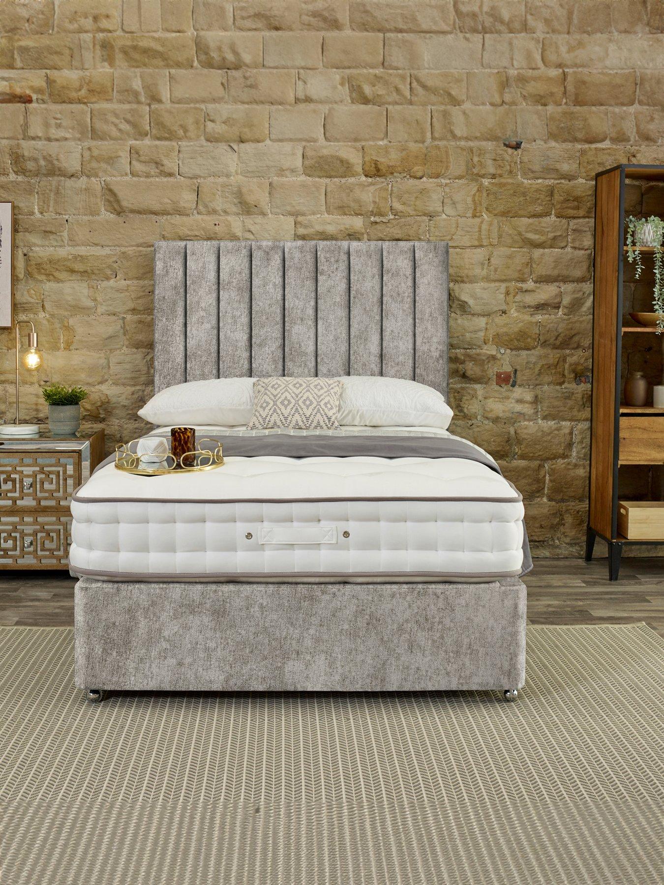 undefined Signature 2000 Pocket Mattress and Upholstered Divan Base Bed Set (Headboard sold separately) - FSC® Certified