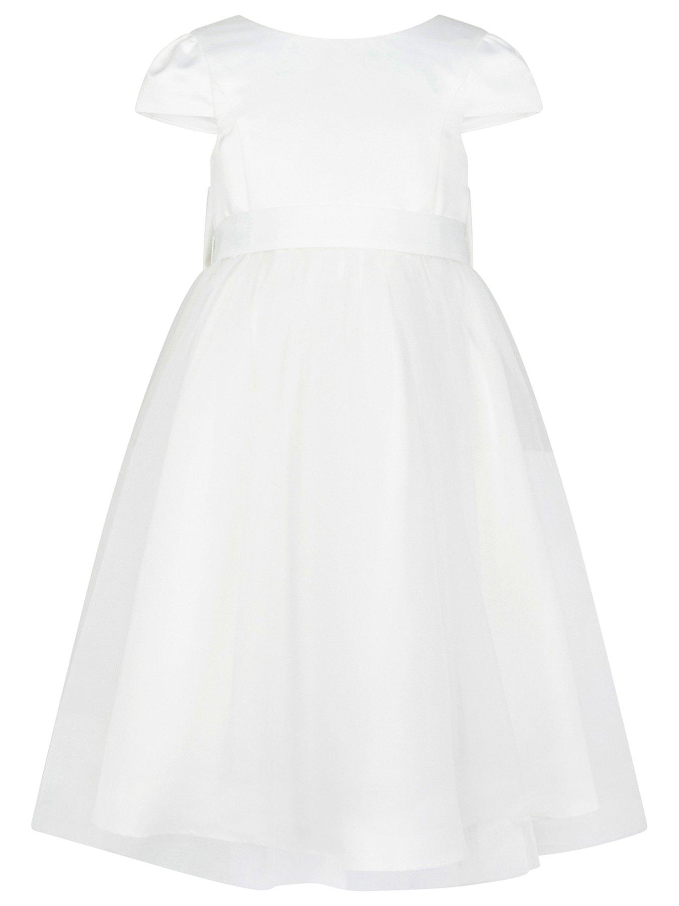 Monsoon Girls Tulle Bridesmaid Dress Ivory Very