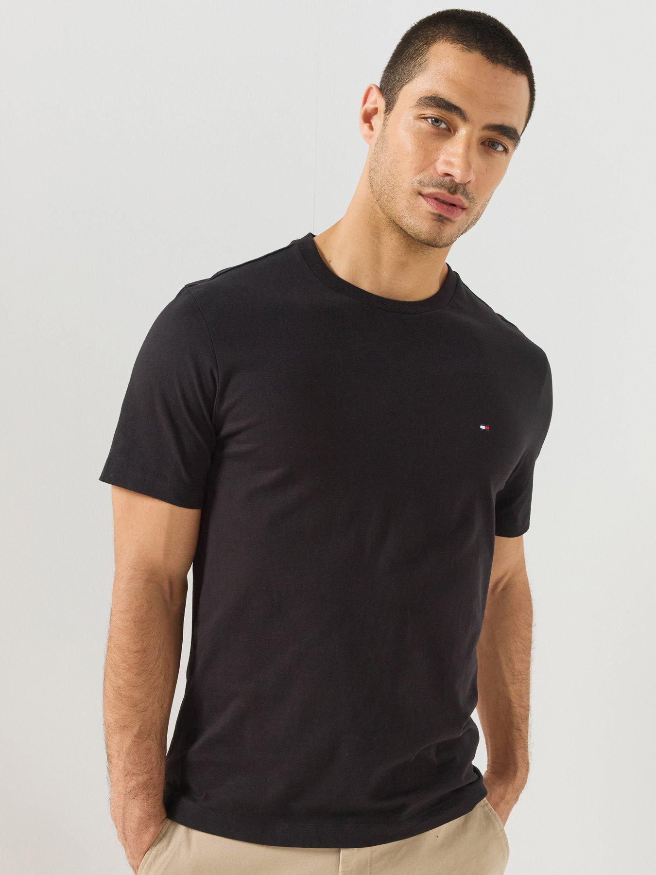 Tommy Hilfiger Essential Reg Fit Solid T-Shirt - Black