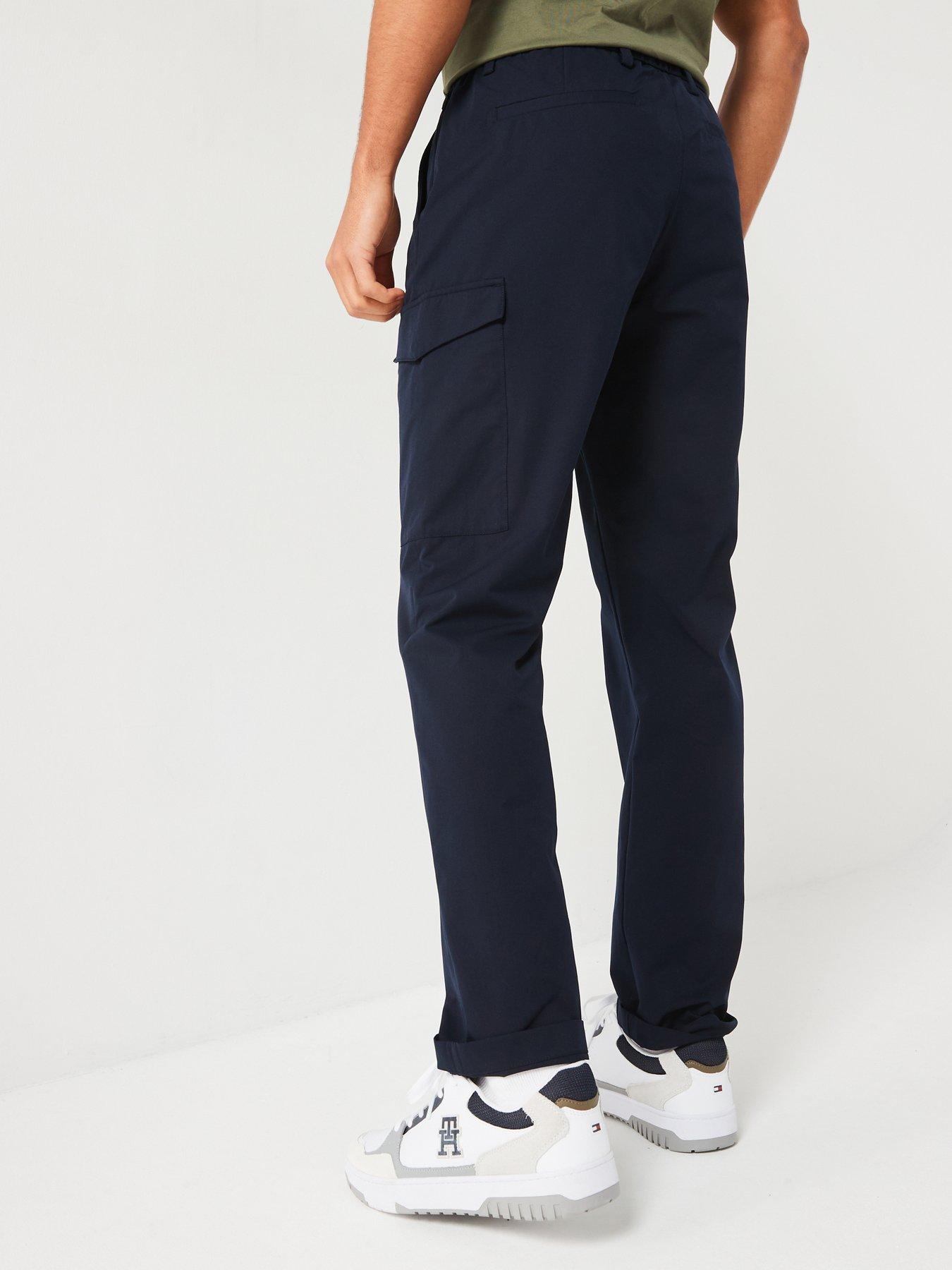 Image 2 of 4 of Tommy Hilfiger Harlem Tapered Fit Performance Tech Cargo Pants - Navy