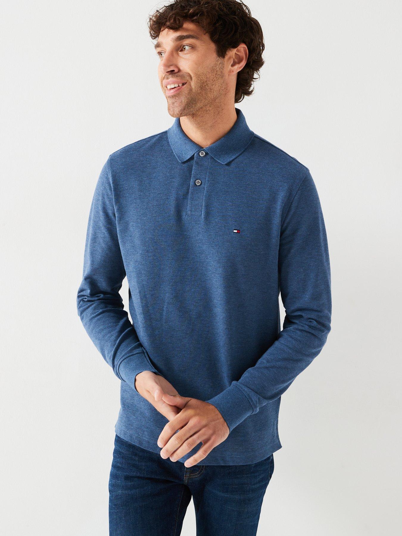 Tommy Hilfiger 1985 Regular Long Sleeve Polo Shirt Indigo Very