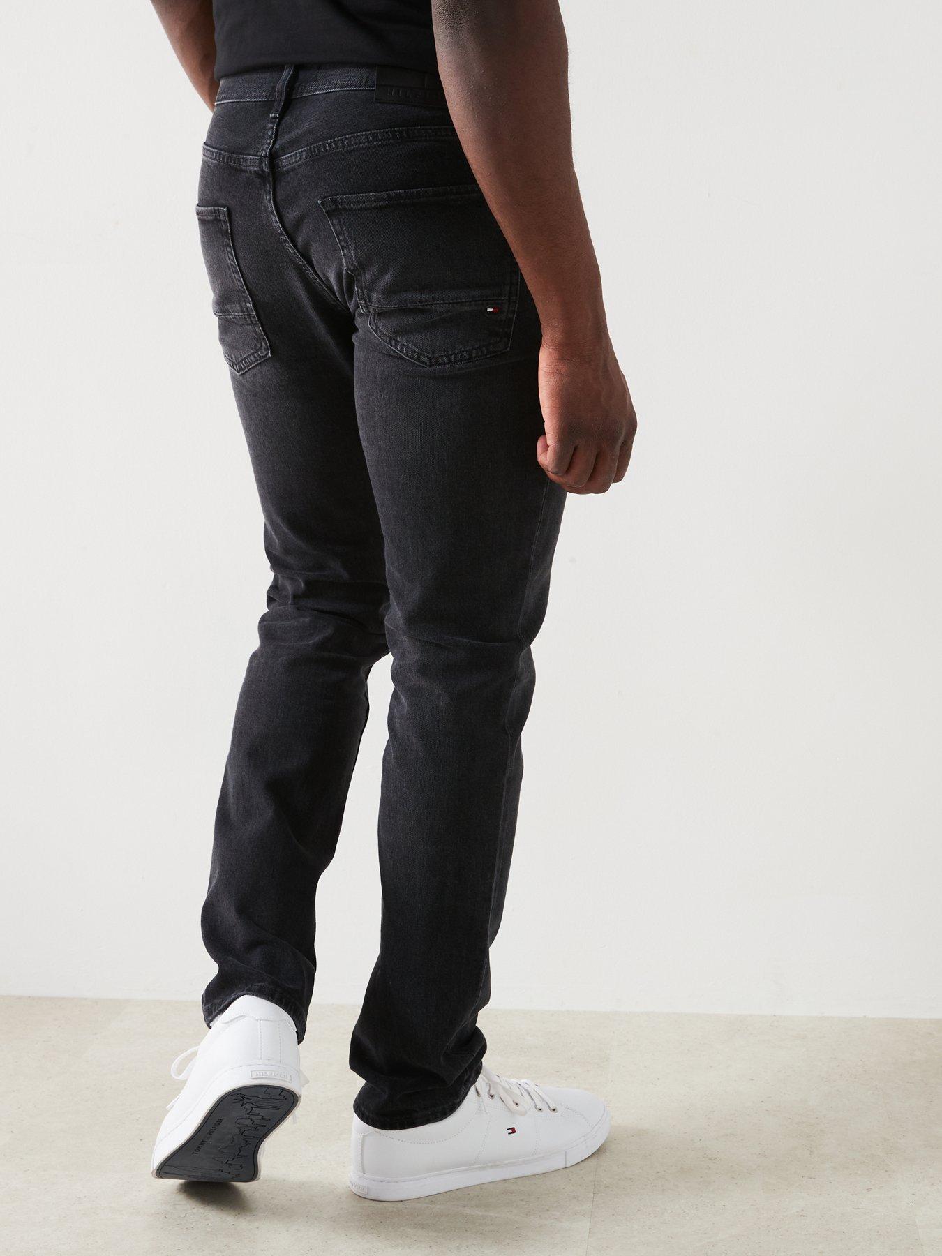 Image 2 of 6 of Tommy Hilfiger Denton Straight Fit Jeans - Black