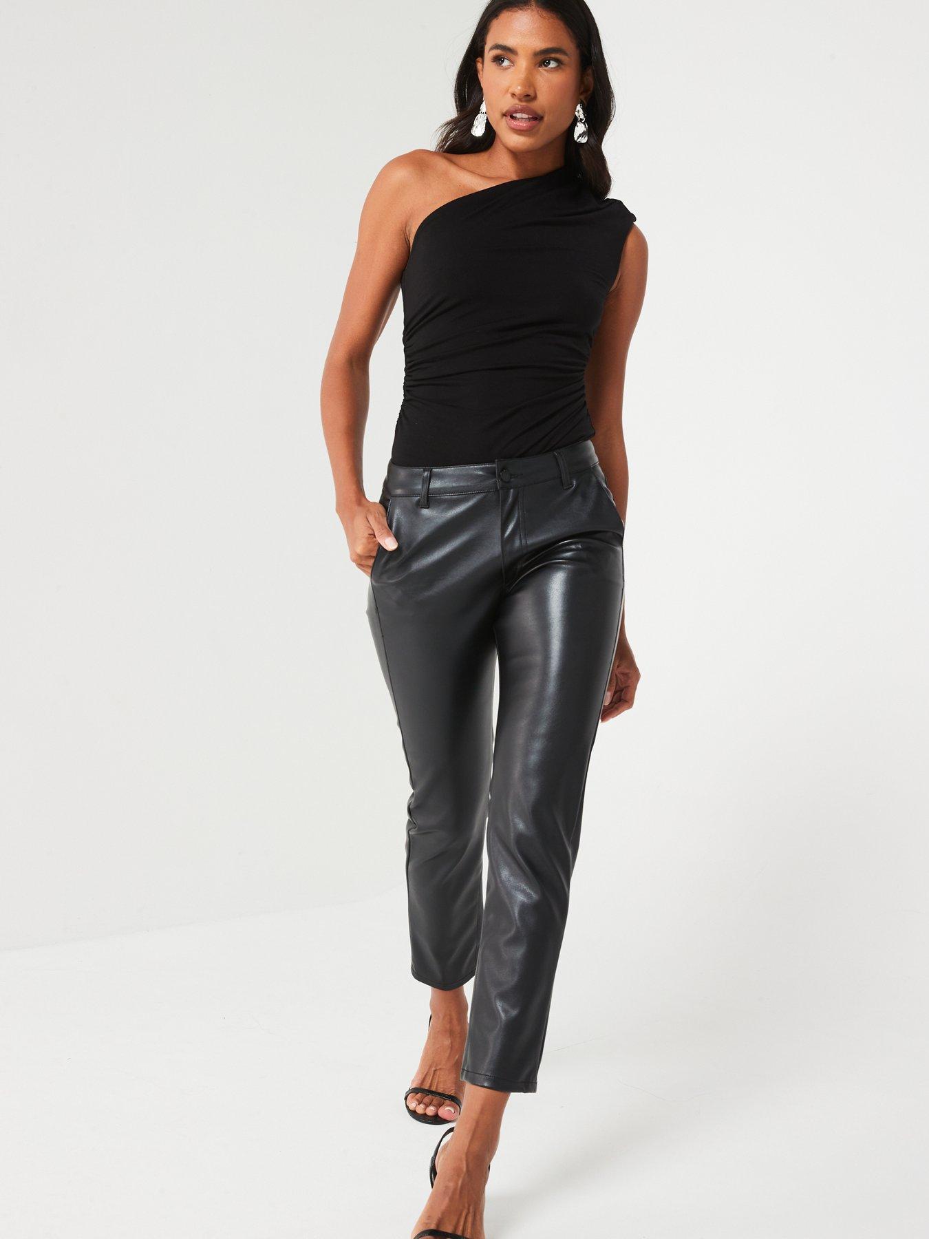 Very leather trousers hotsell