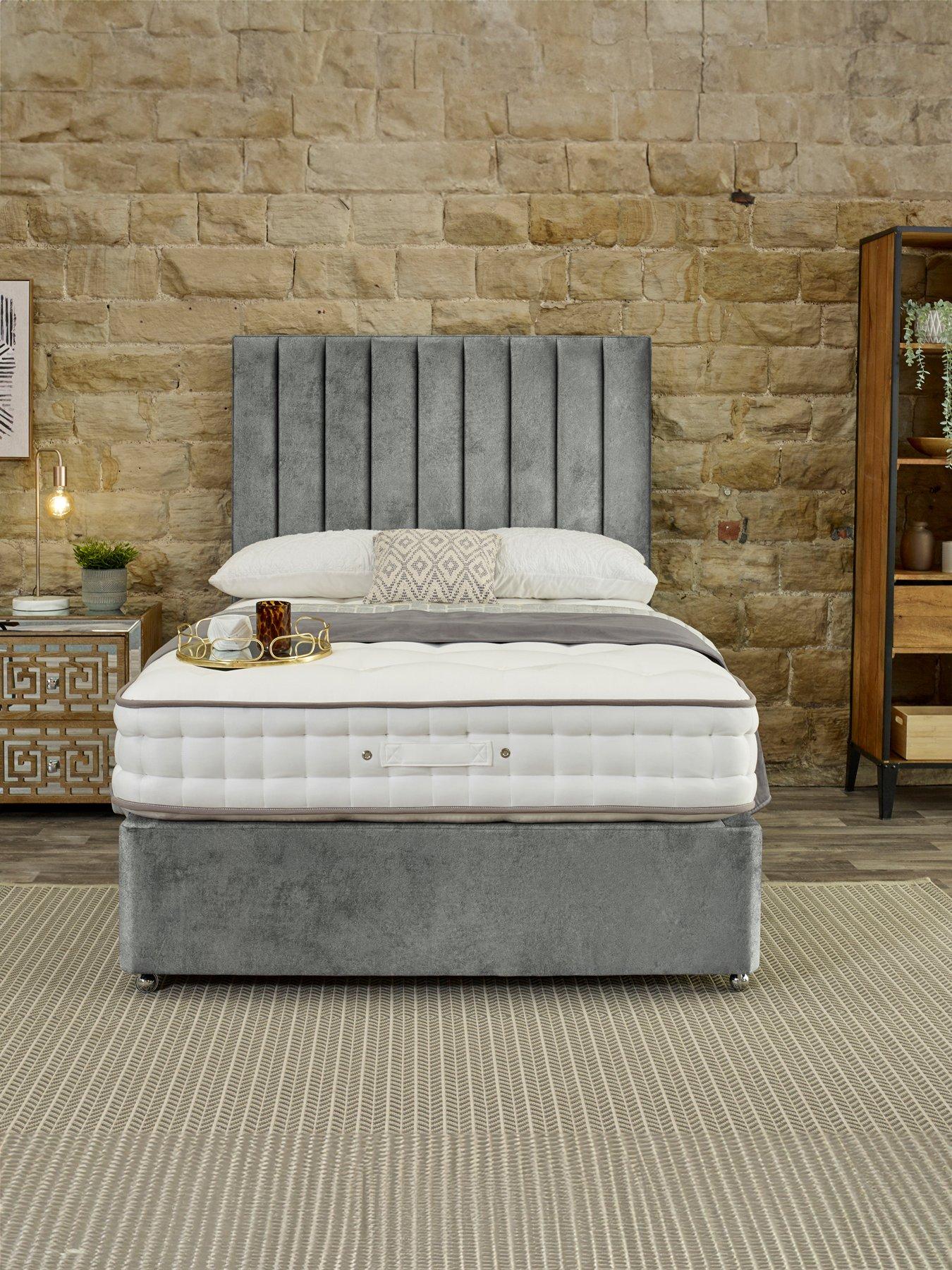 undefined Signature 3000 Pocket Mattress and Upholstered Divan Base Bed Set (Headboard sold separately) - FSC® Certified