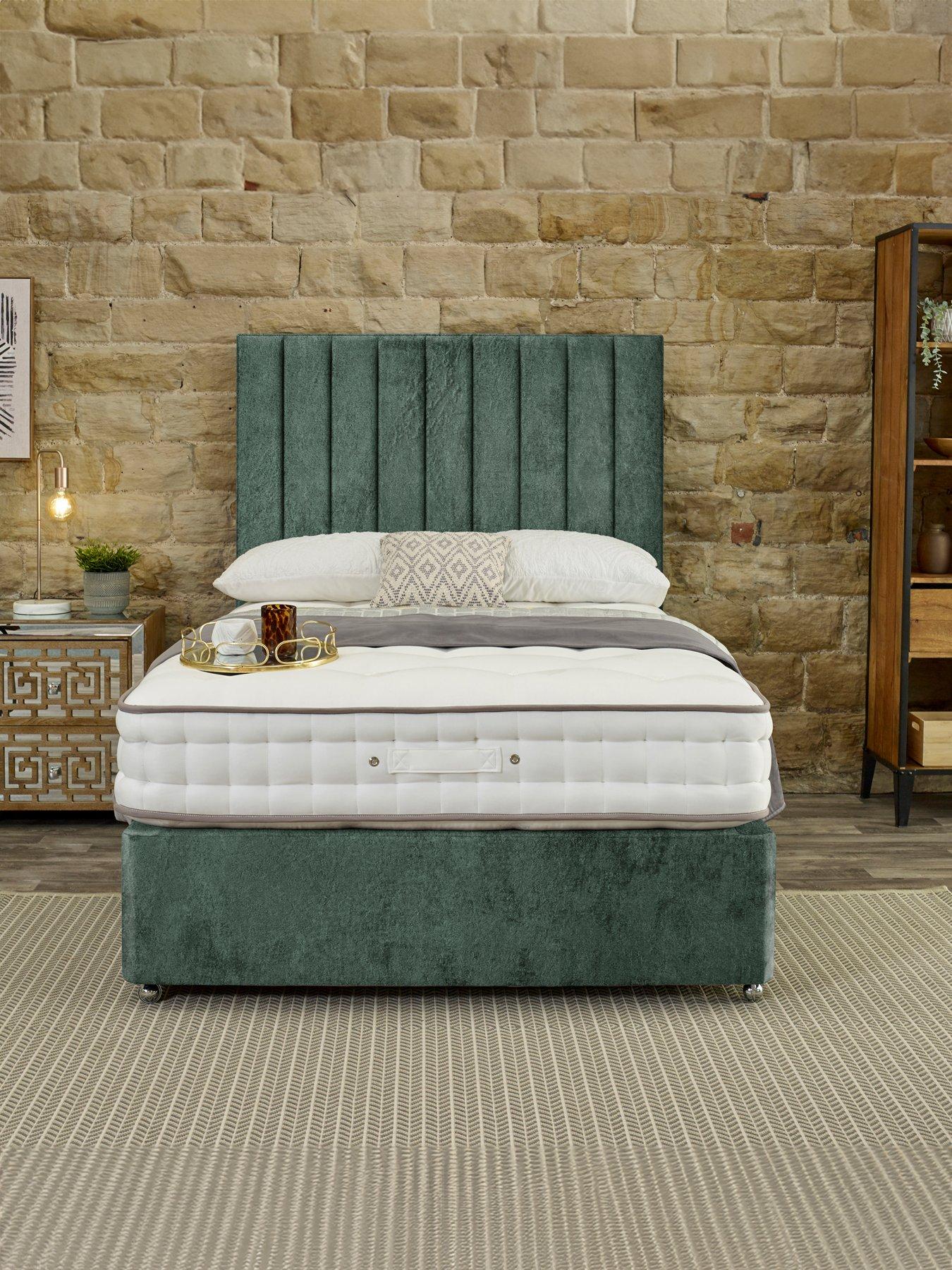undefined Signature 3000 Pocket Mattress and Upholstered Divan Base Bed Set (Headboard sold separately) - FSC® Certified