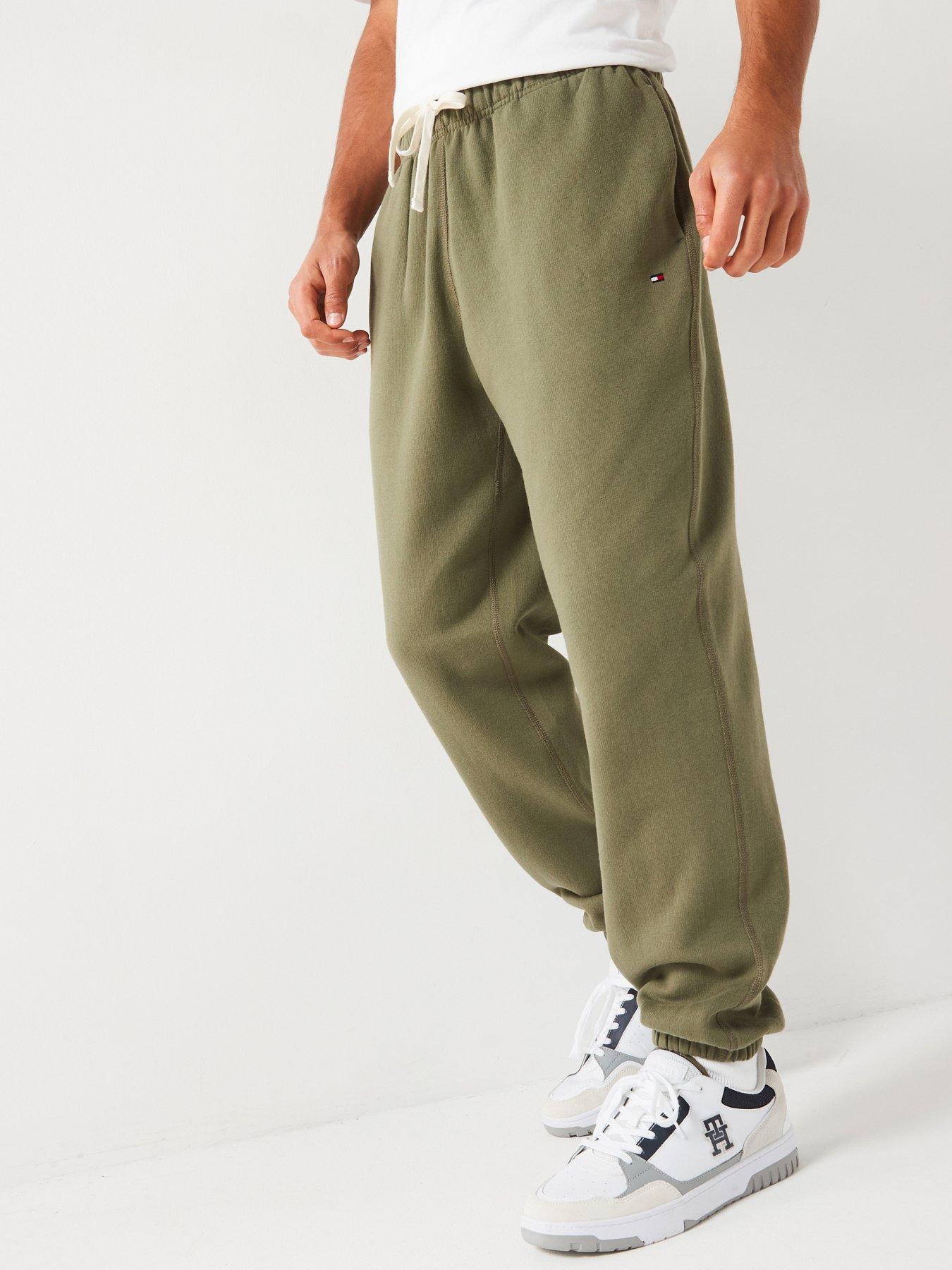 Essential Fleece Cuff Joggers Khaki