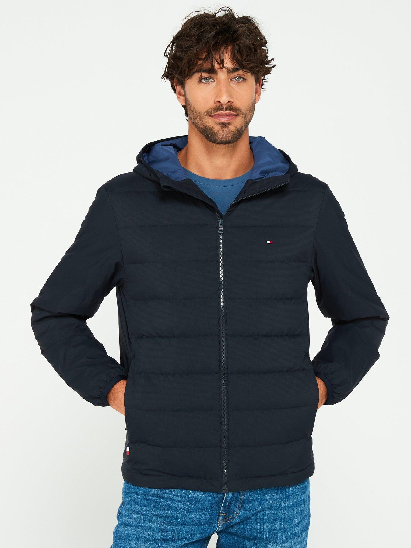 Tommy hilfiger mix hooded jacket sales