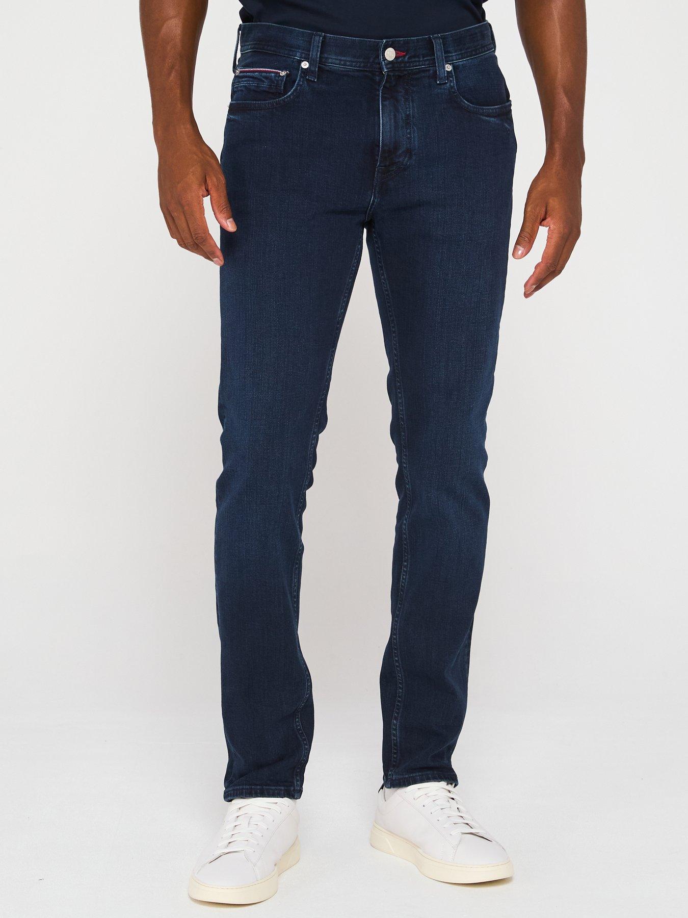 Tommy Hilfiger Denton Straight Fit Jeans - Dark Wash | Very
