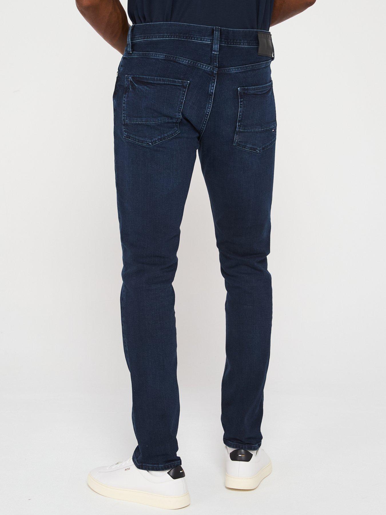 Tommy Hilfiger Denton Straight Fit Jeans - Dark Wash | Very
