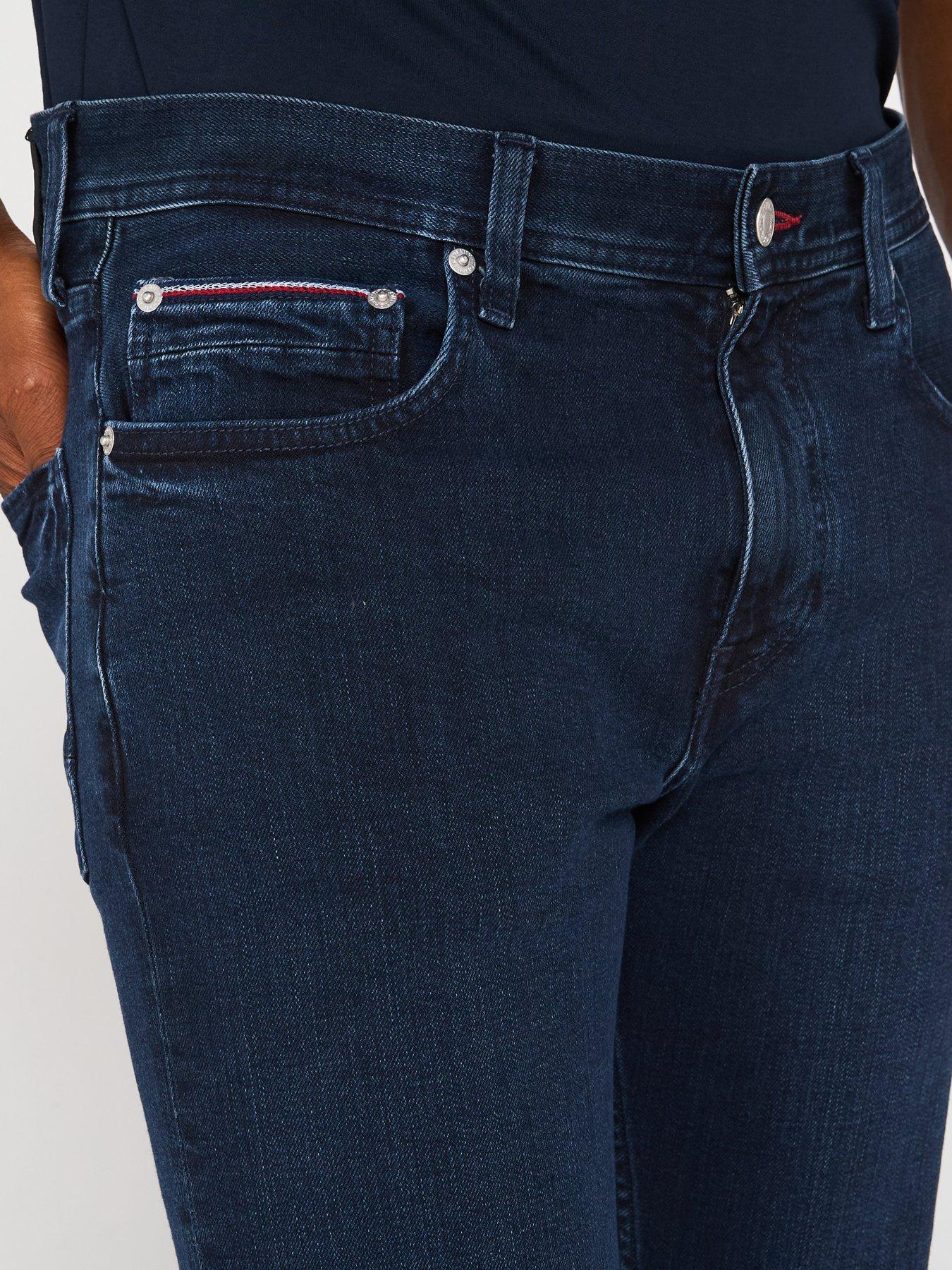 Tommy Hilfiger Denton Straight Fit Jeans - Dark Wash | Very
