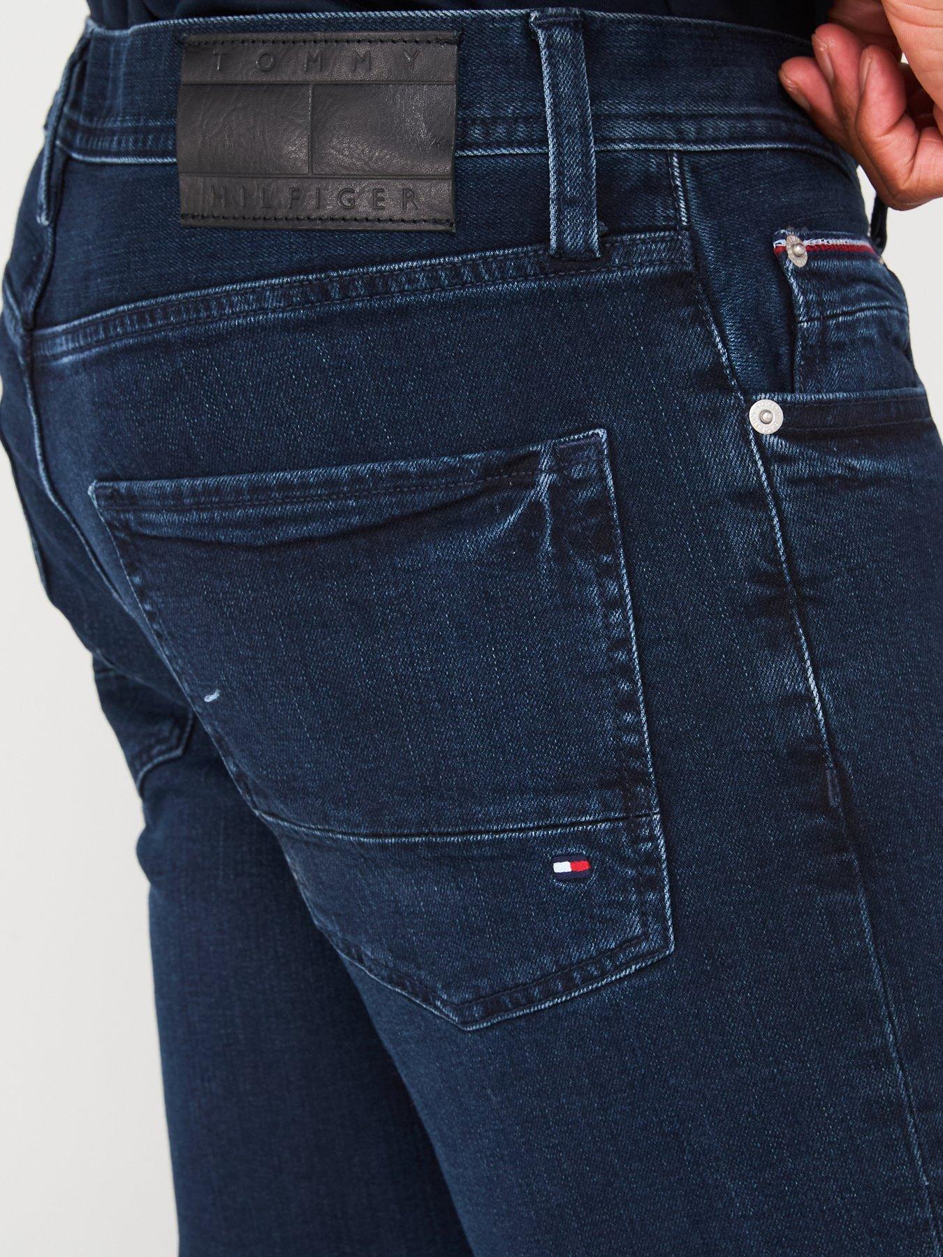 Tommy Hilfiger Denton Straight Fit Jeans - Dark Wash | Very