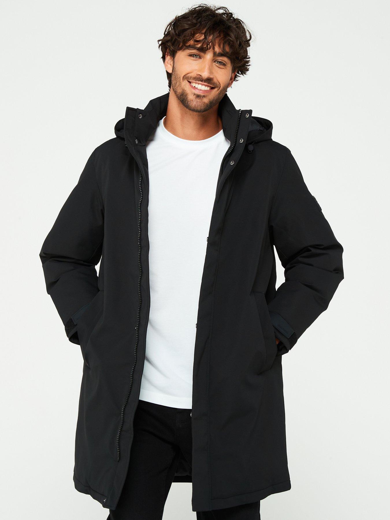 undefined Tech Padded Parka - Black