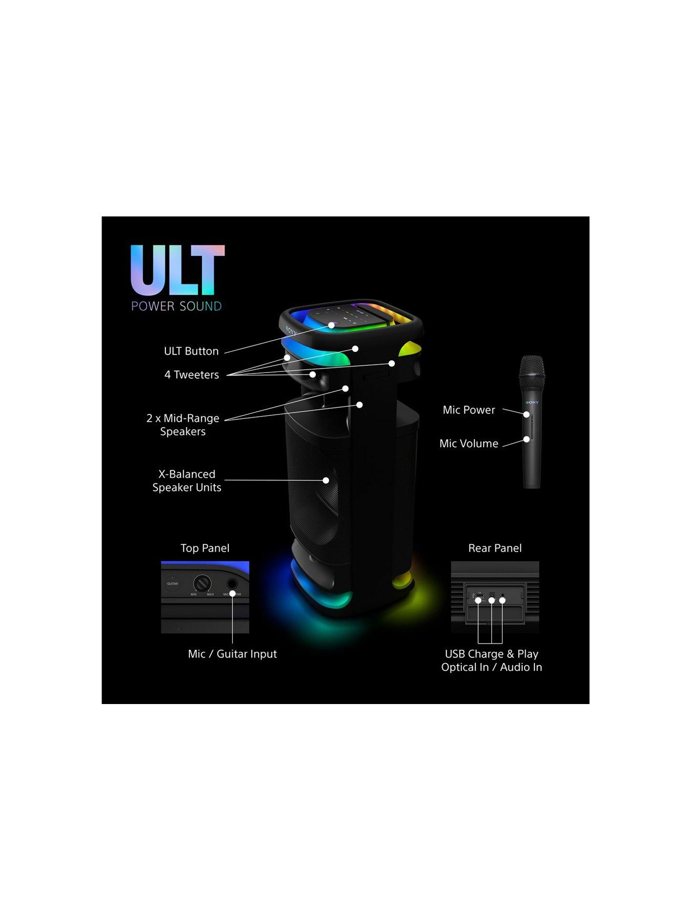 Image 7 of 8 of Sony ULT TOWER 10 Ultimate Bluetooth Party Speaker with ULT POWER SOUND