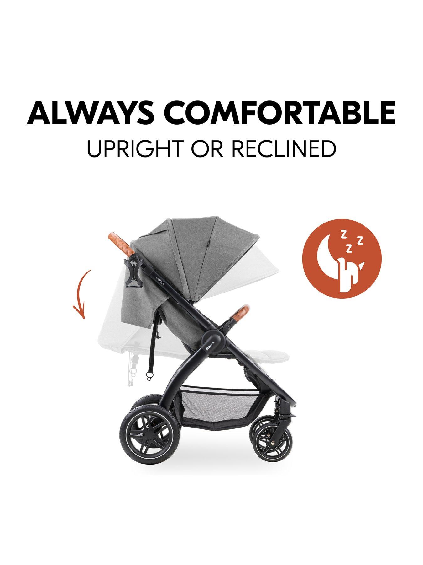 Image 4 of 8 of Hauck Uptown Stroller - Grey