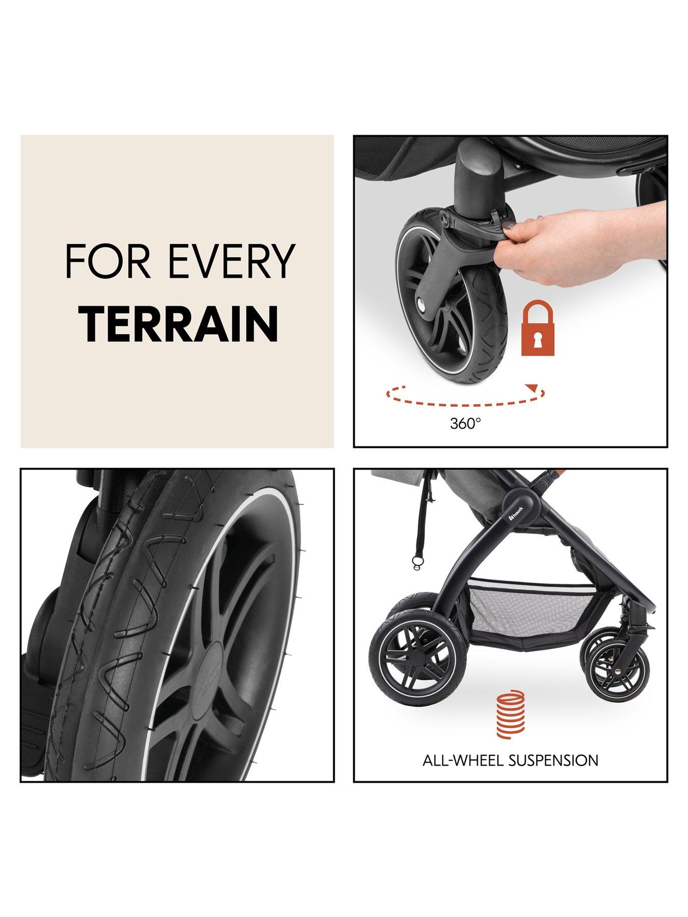 Image 7 of 8 of Hauck Uptown Stroller - Grey