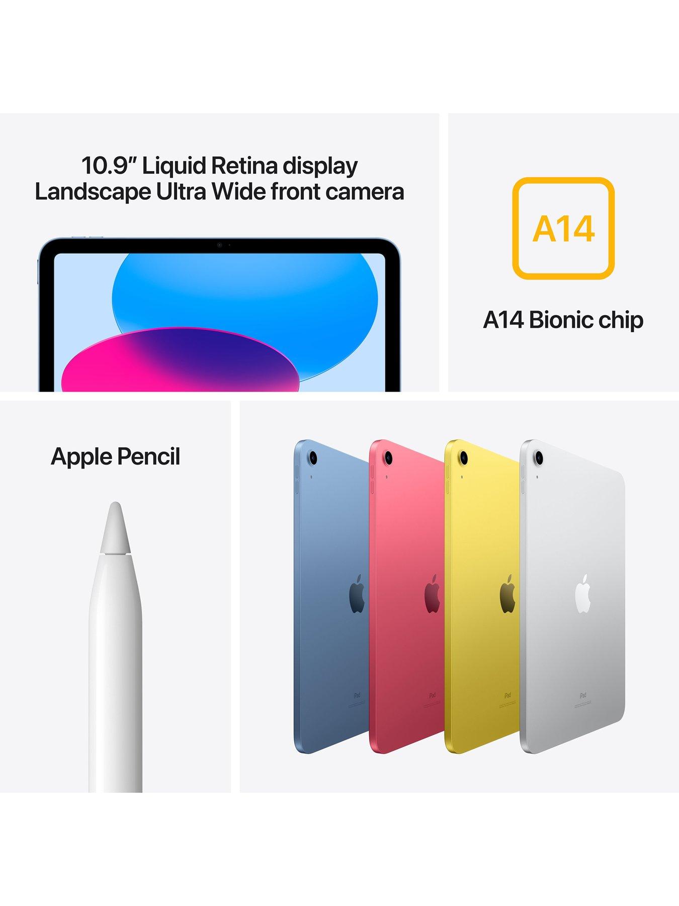 Image 4 of 8 of Apple iPad (10th Gen, 2022), 64Gb, Wi-Fi, 10.9-inch - Pink