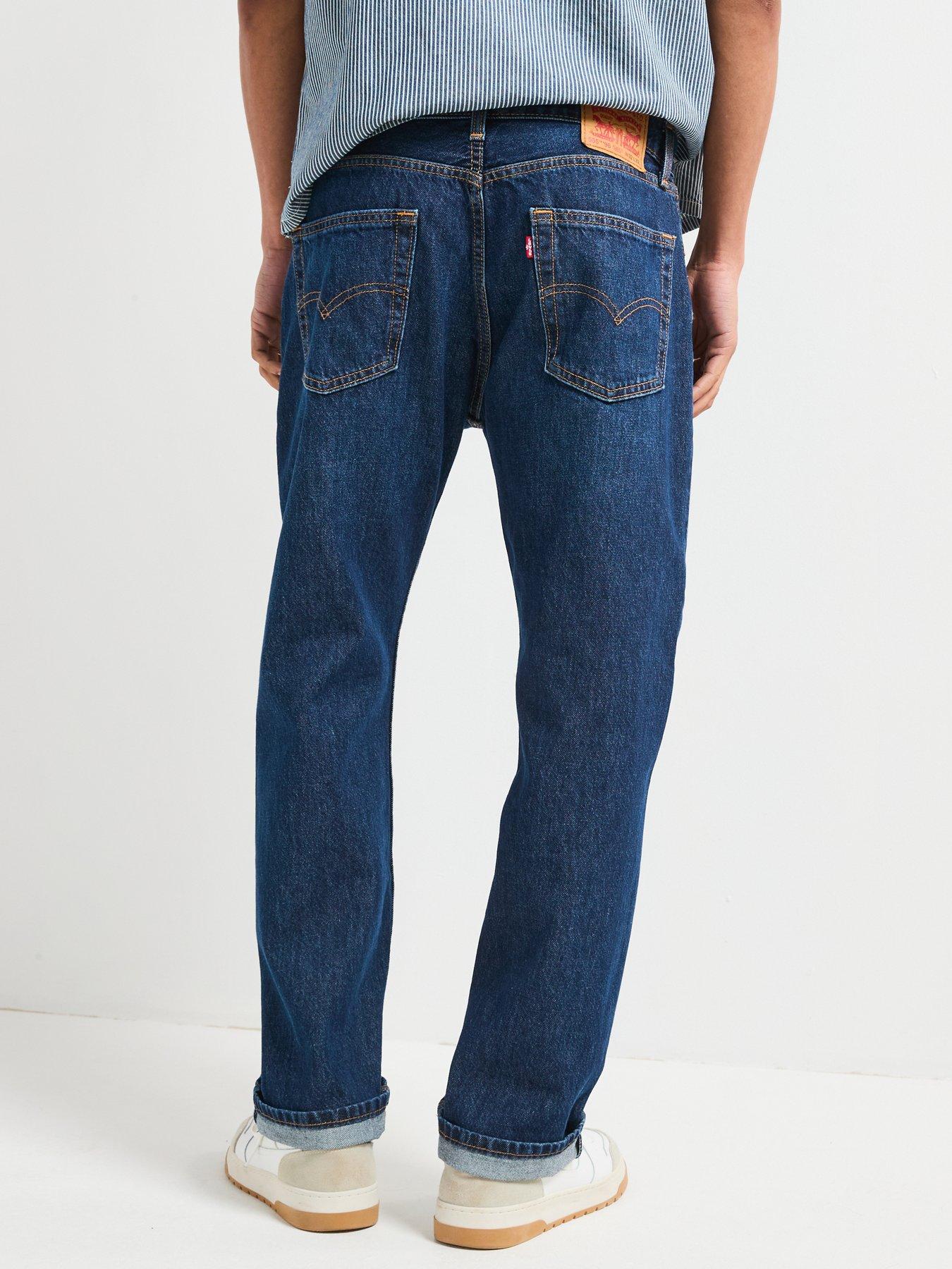 Image 2 of 6 of Levi's 555 '96 Relaxed Straight Fit Jeans - Next One Up - Dark Blue
