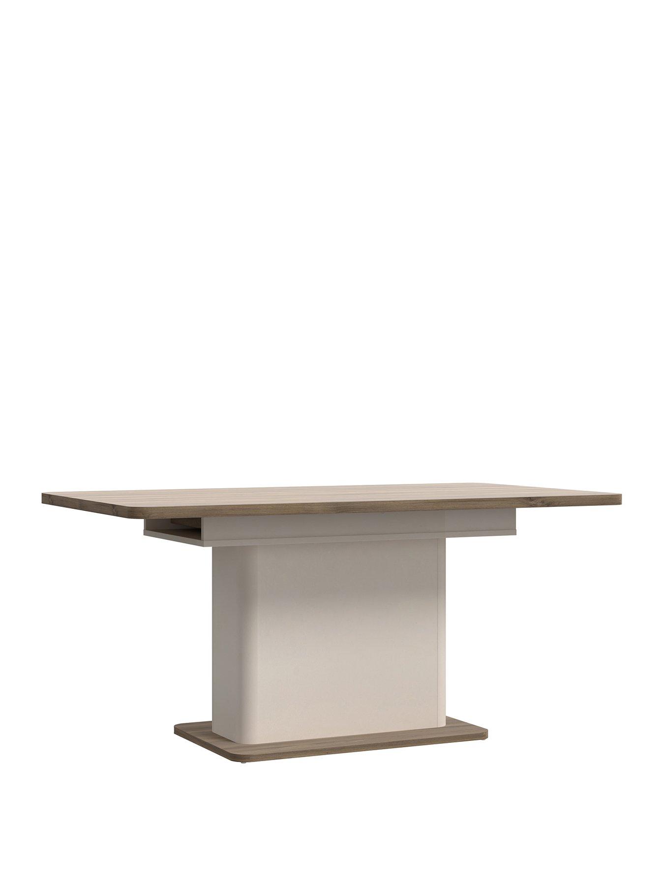 Image 3 of 7 of Lacetti 200 cm Extending Dining Table - Cream/Oak